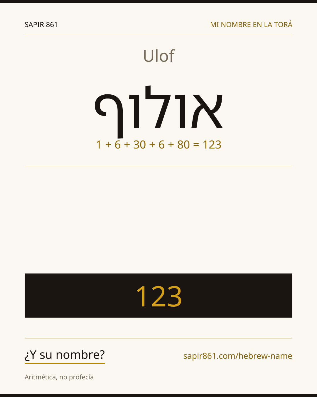 Ulof — אולוף
