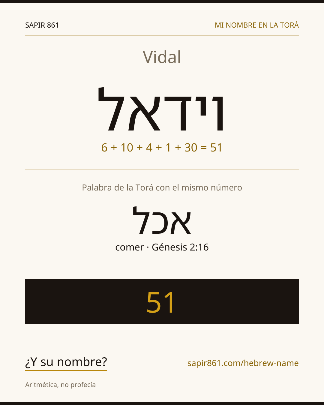 Vidal — וידאל