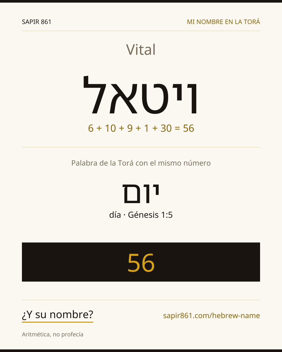 Vital — ויטאל