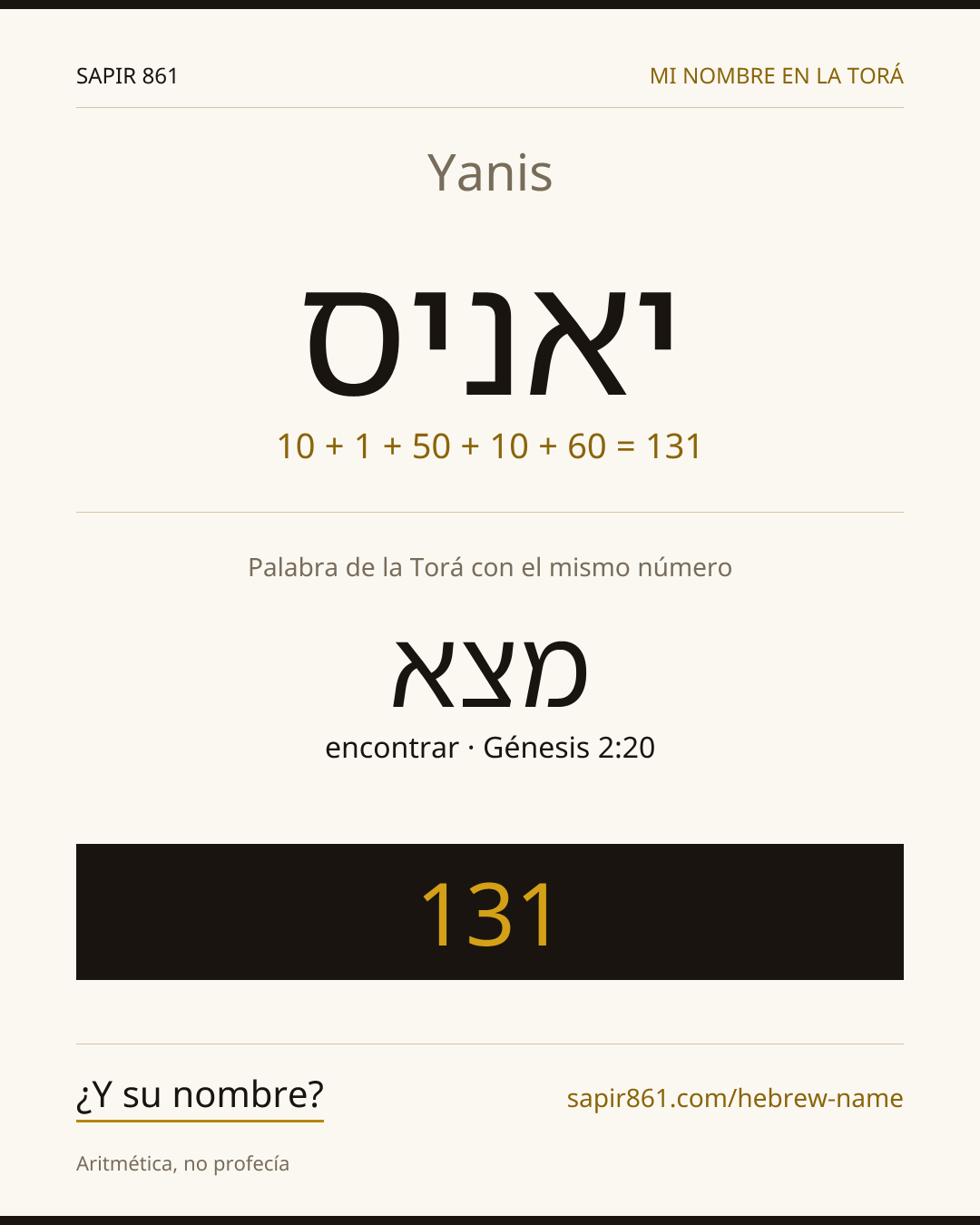 Yanis — יאניס