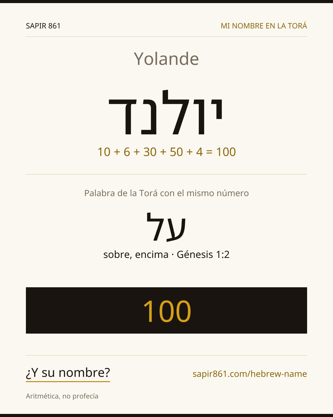 Yolande — יולנד