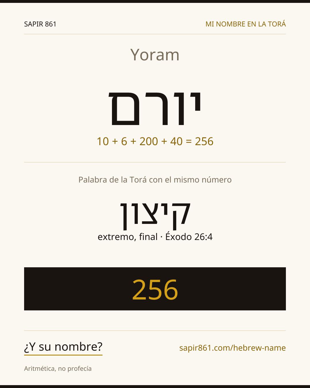 Yoram — יורם