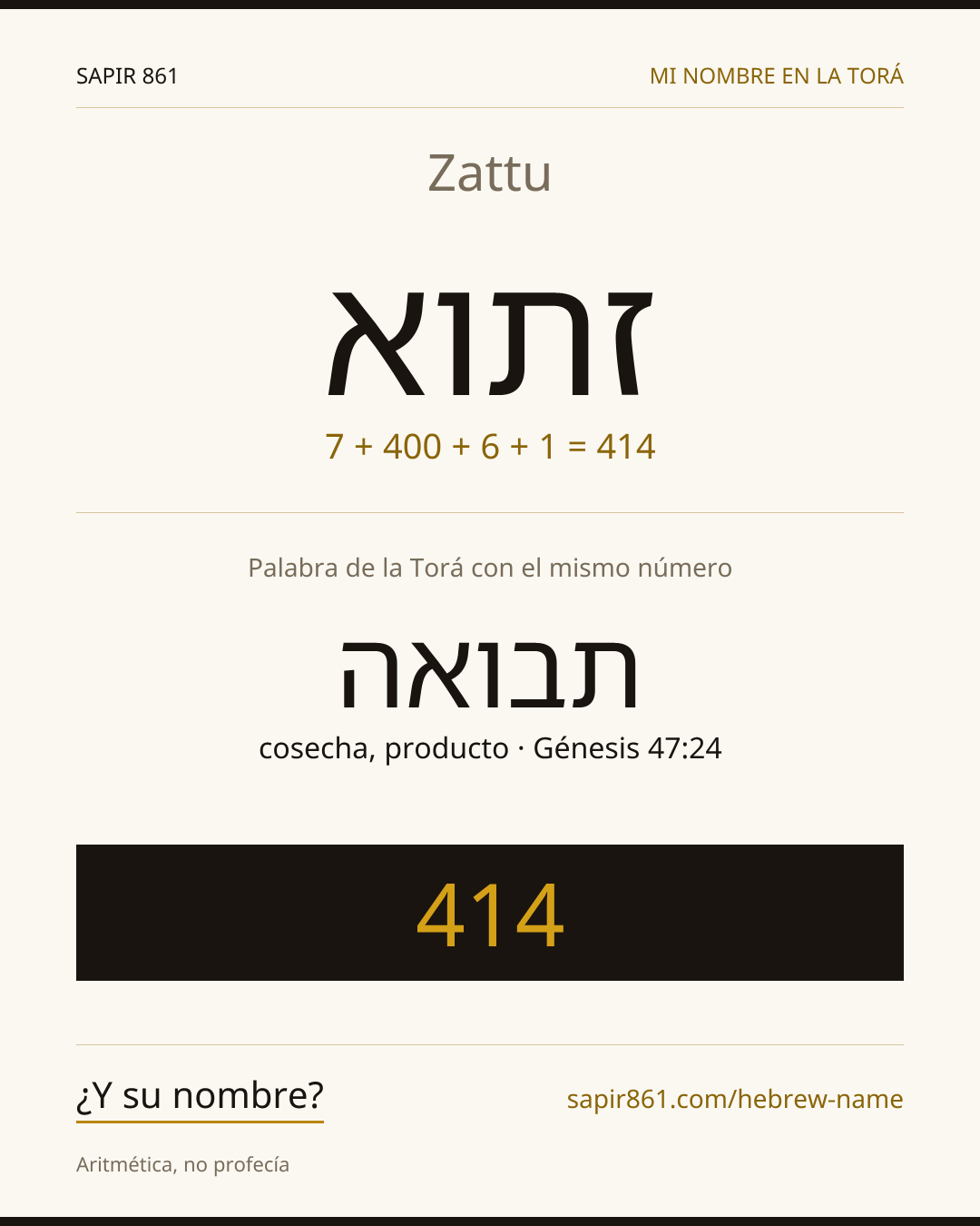 Zattu — זתוא
