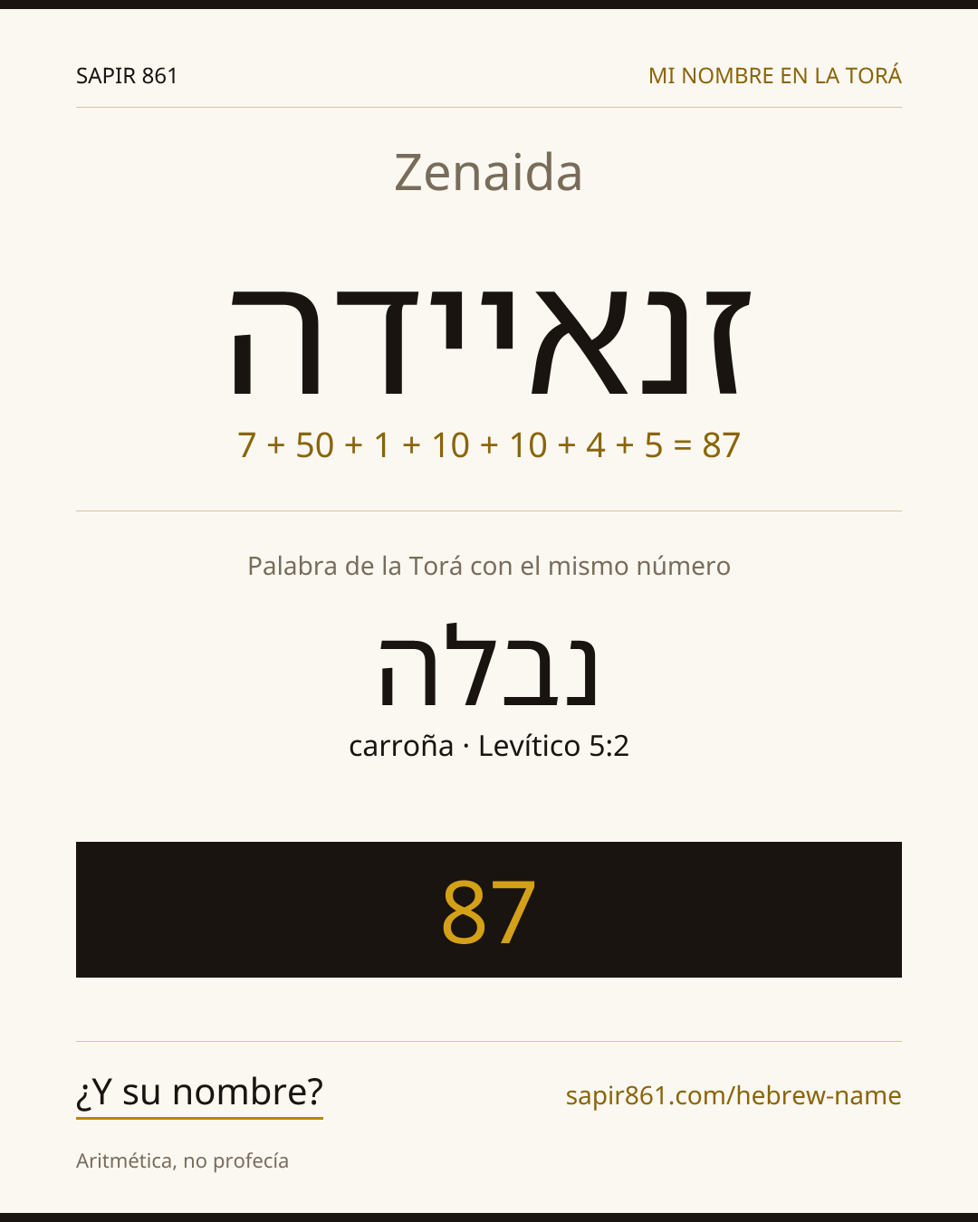 Zenaida — זנאיידה