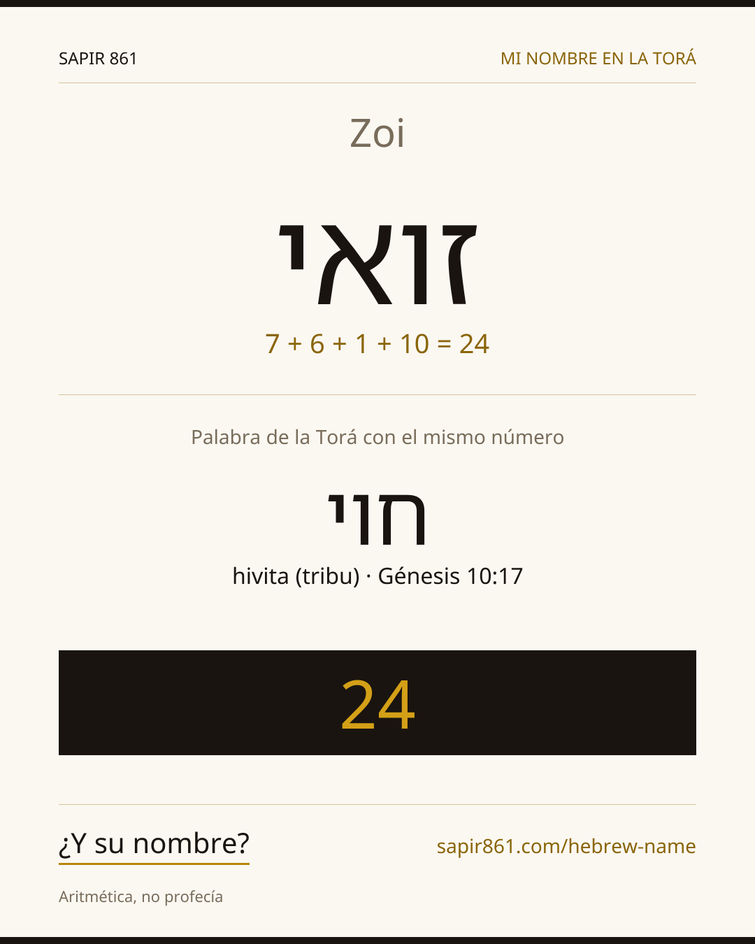 Zoi — זואי