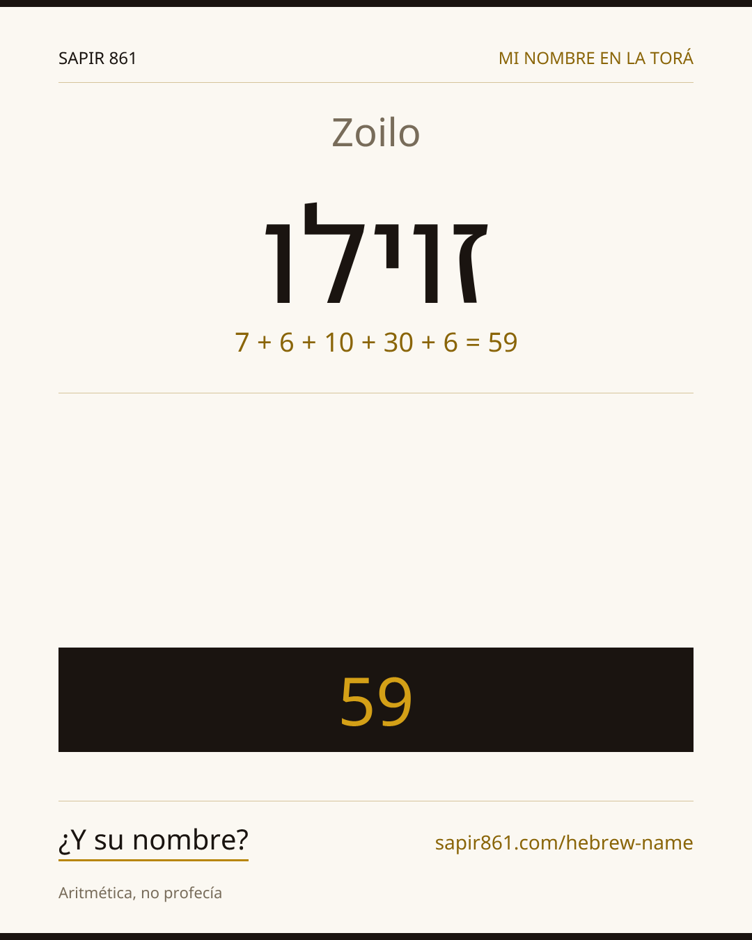 Zoilo — זוילו