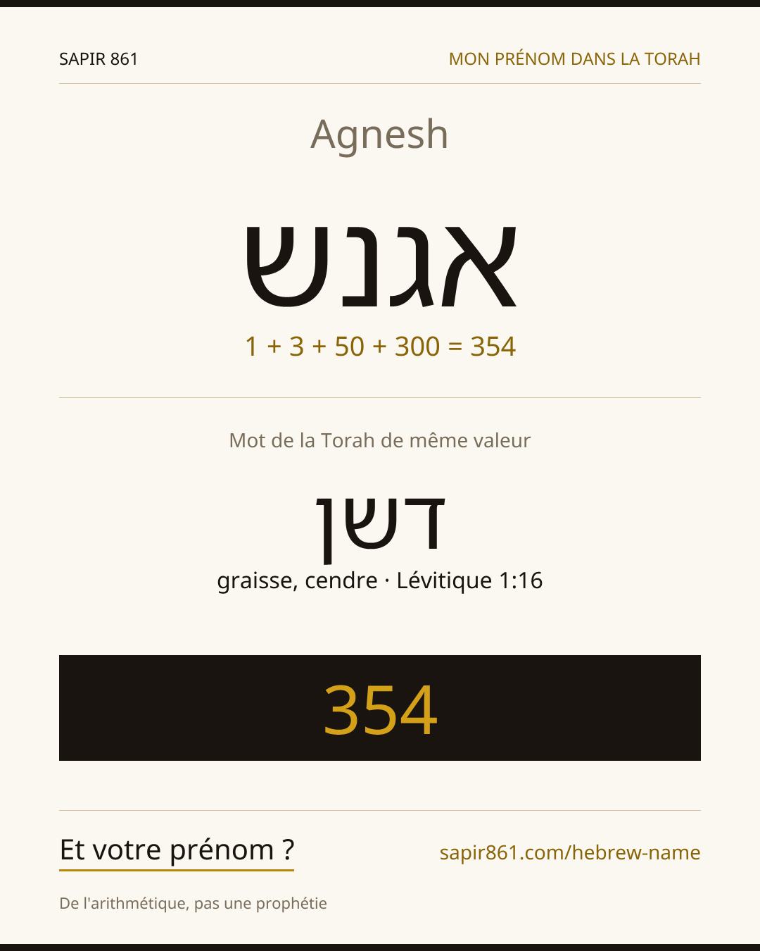Agnesh — אגנש