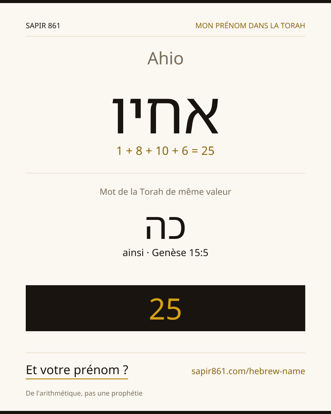 Ahio — אחיו