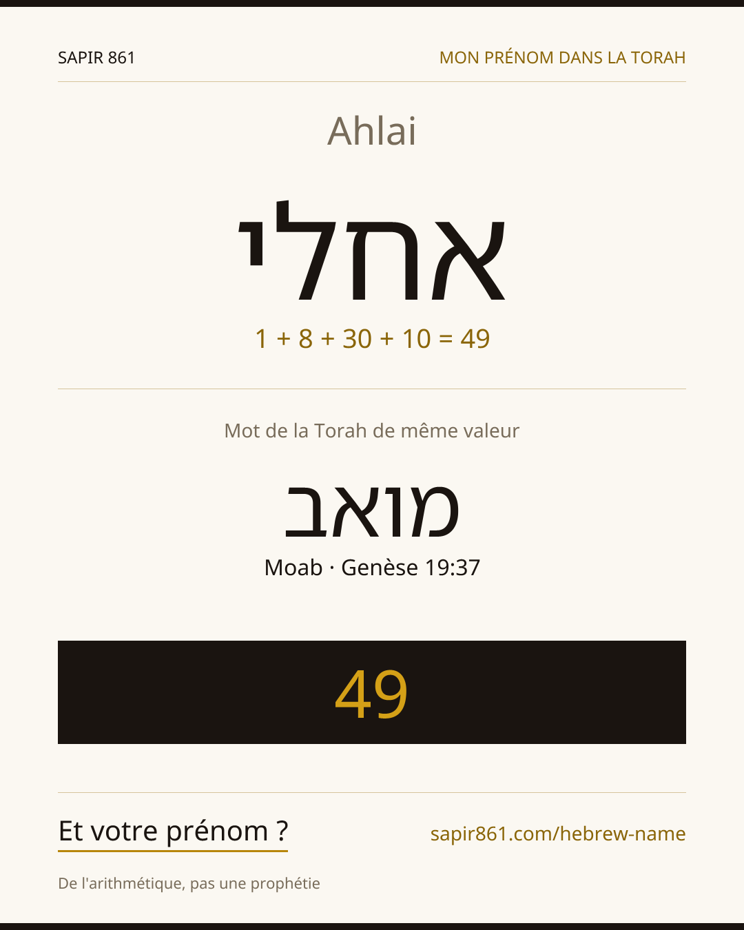Ahlai — אחלי