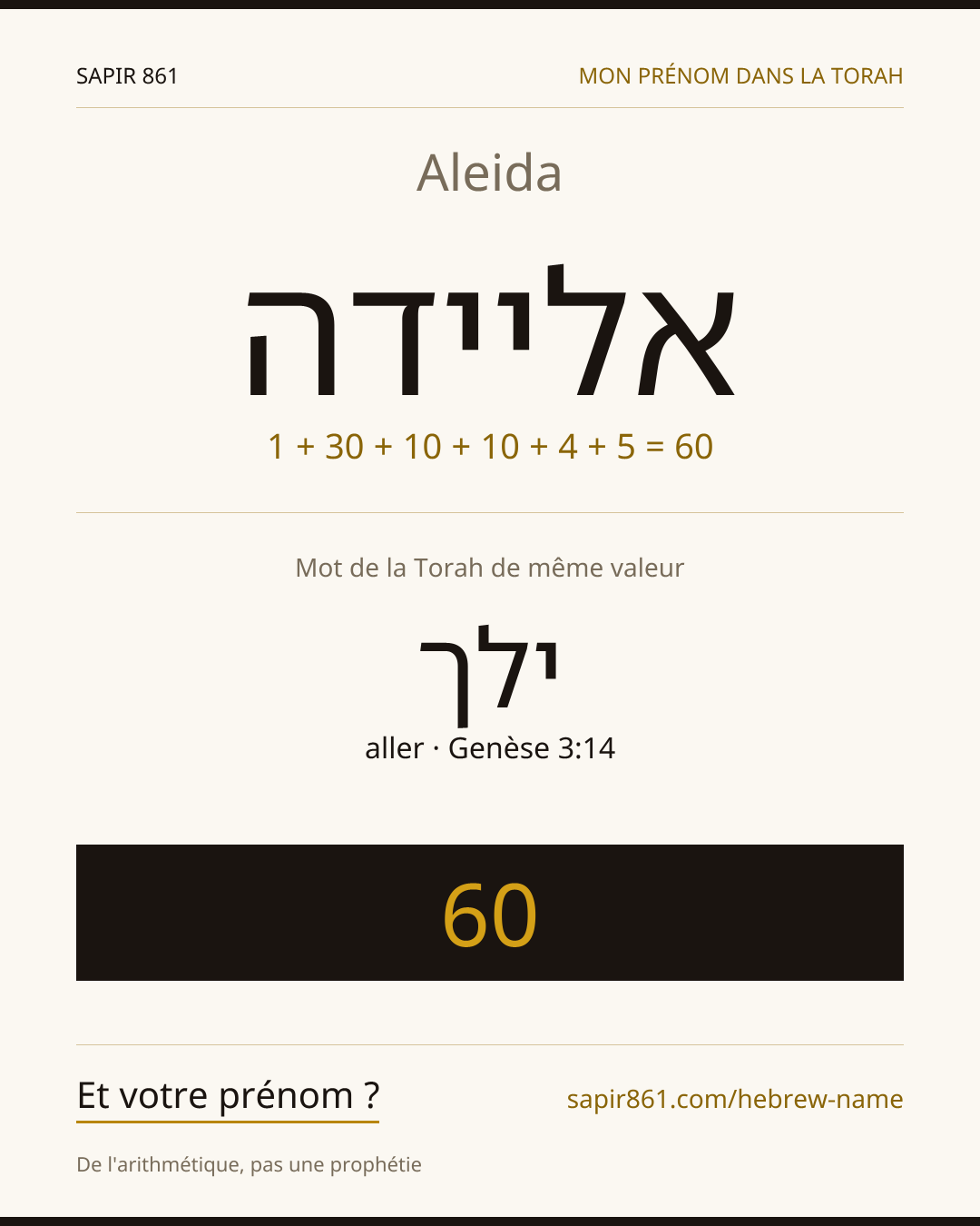 Aleida — אליידה