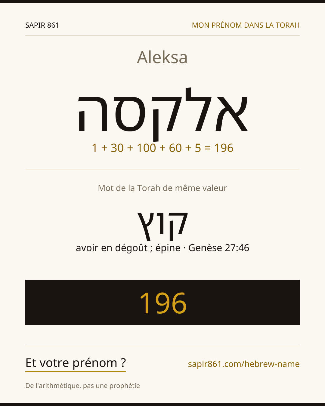 Aleksa — אלקסה