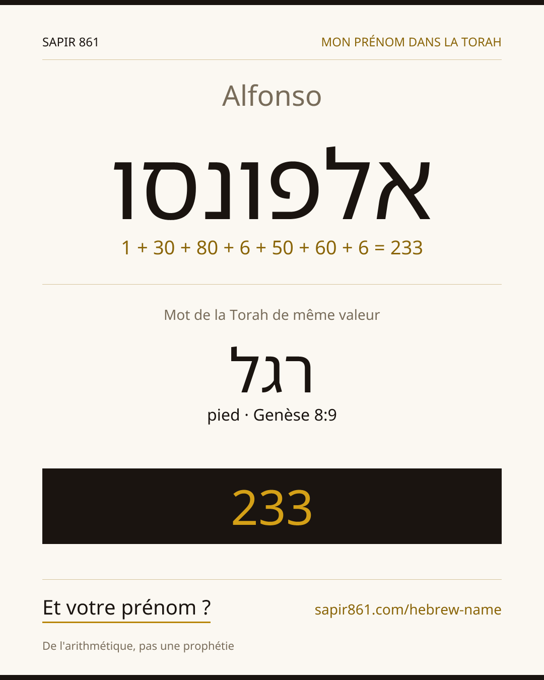Alfonso — אלפונסו