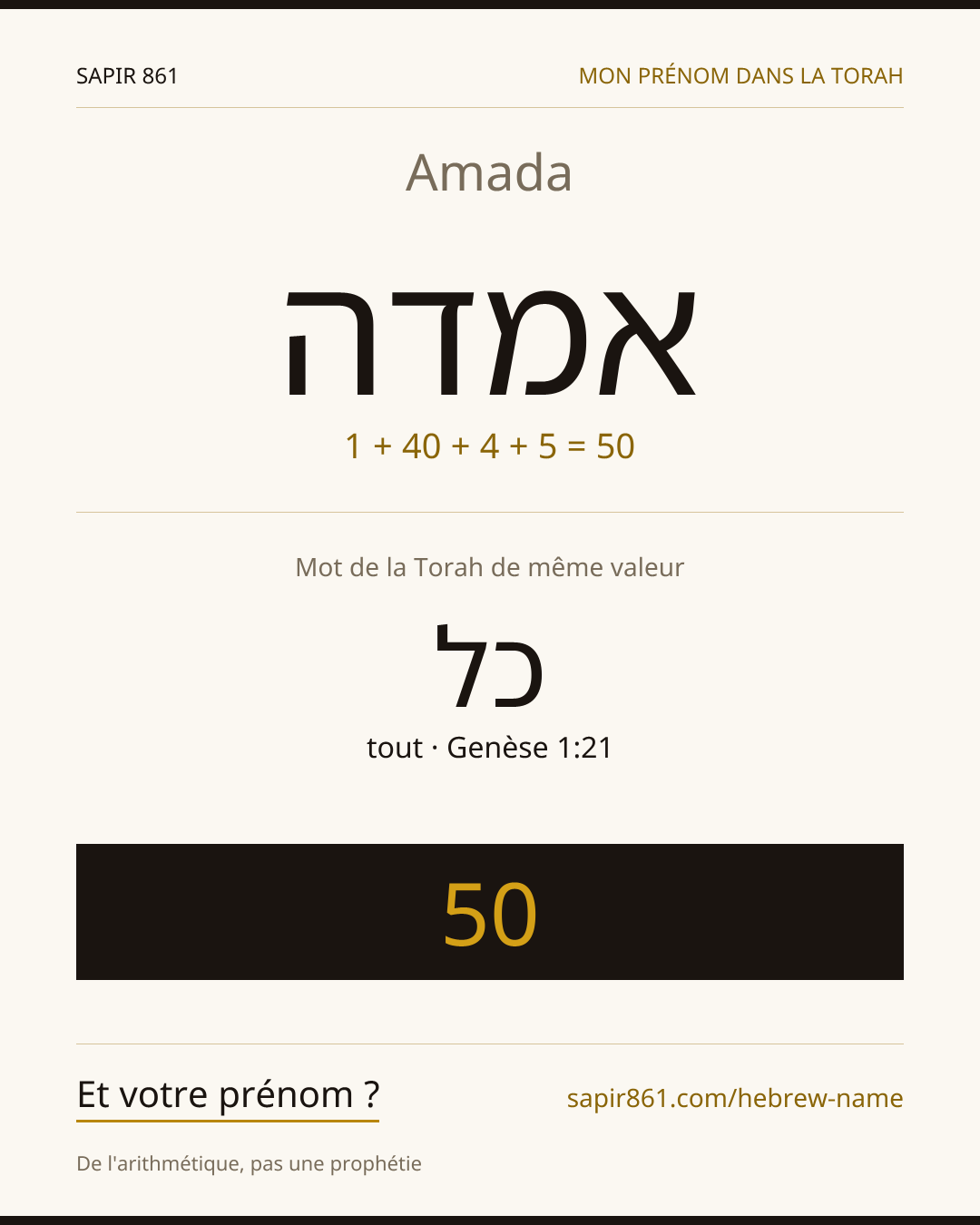 Amada — אמדה