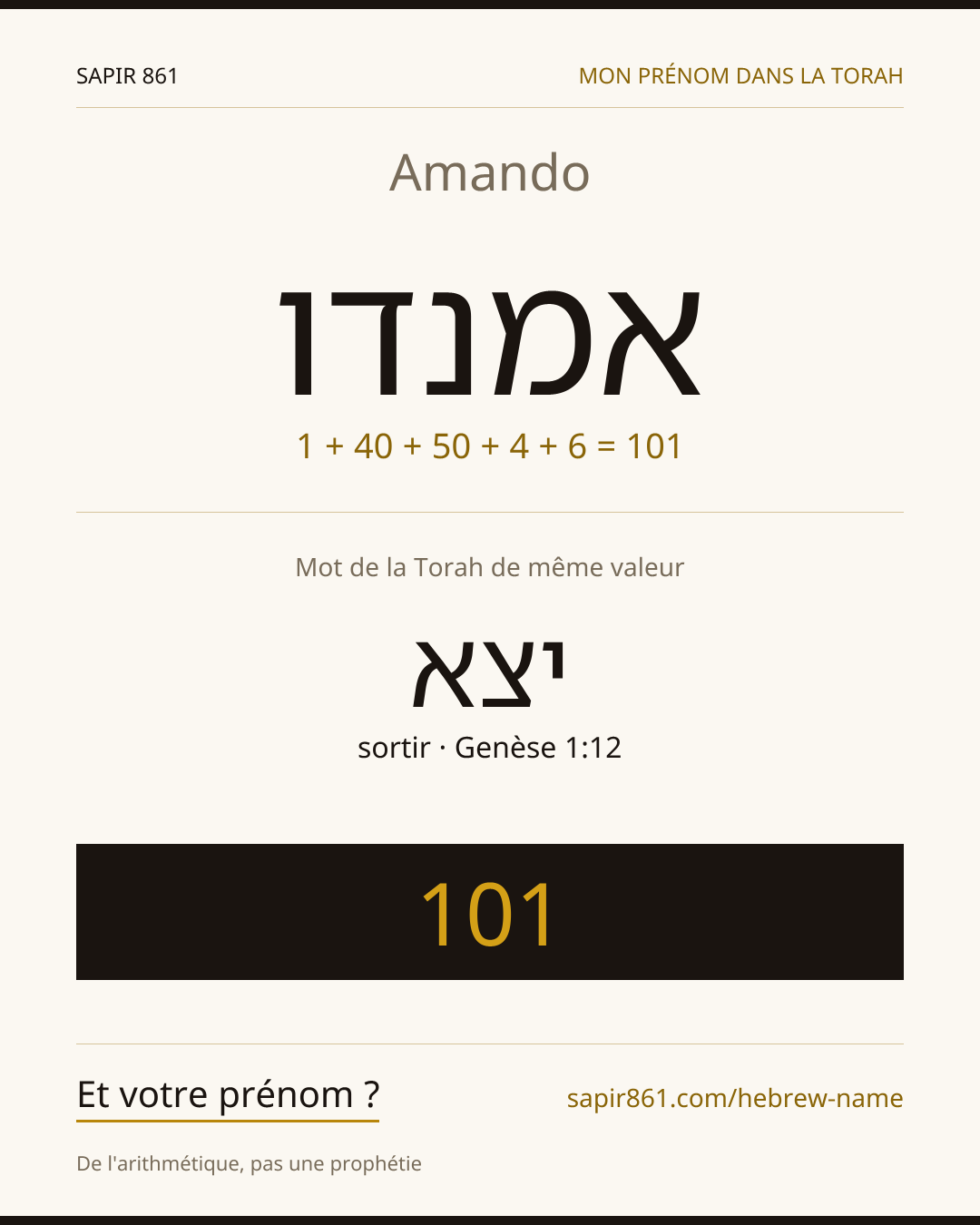 Amando — אמנדו