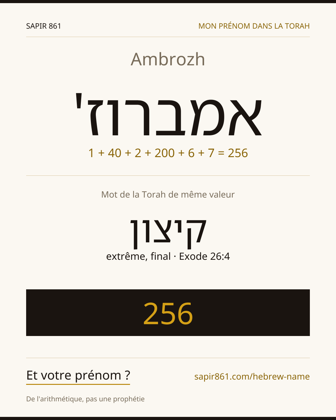 Ambrozh — אמברוז'