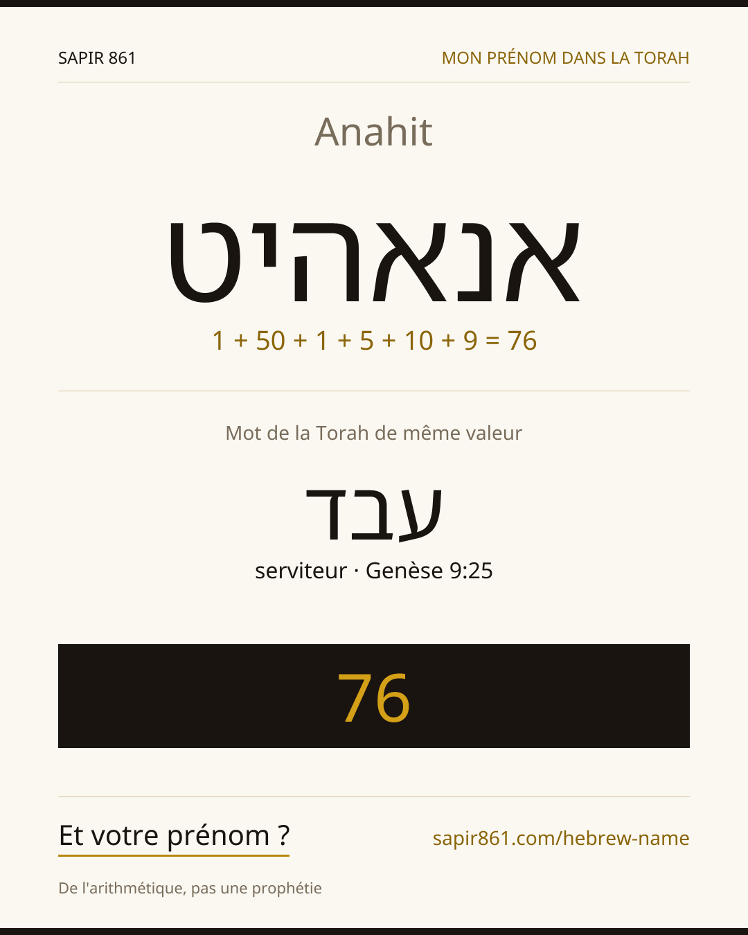 Anahit — אנאהיט