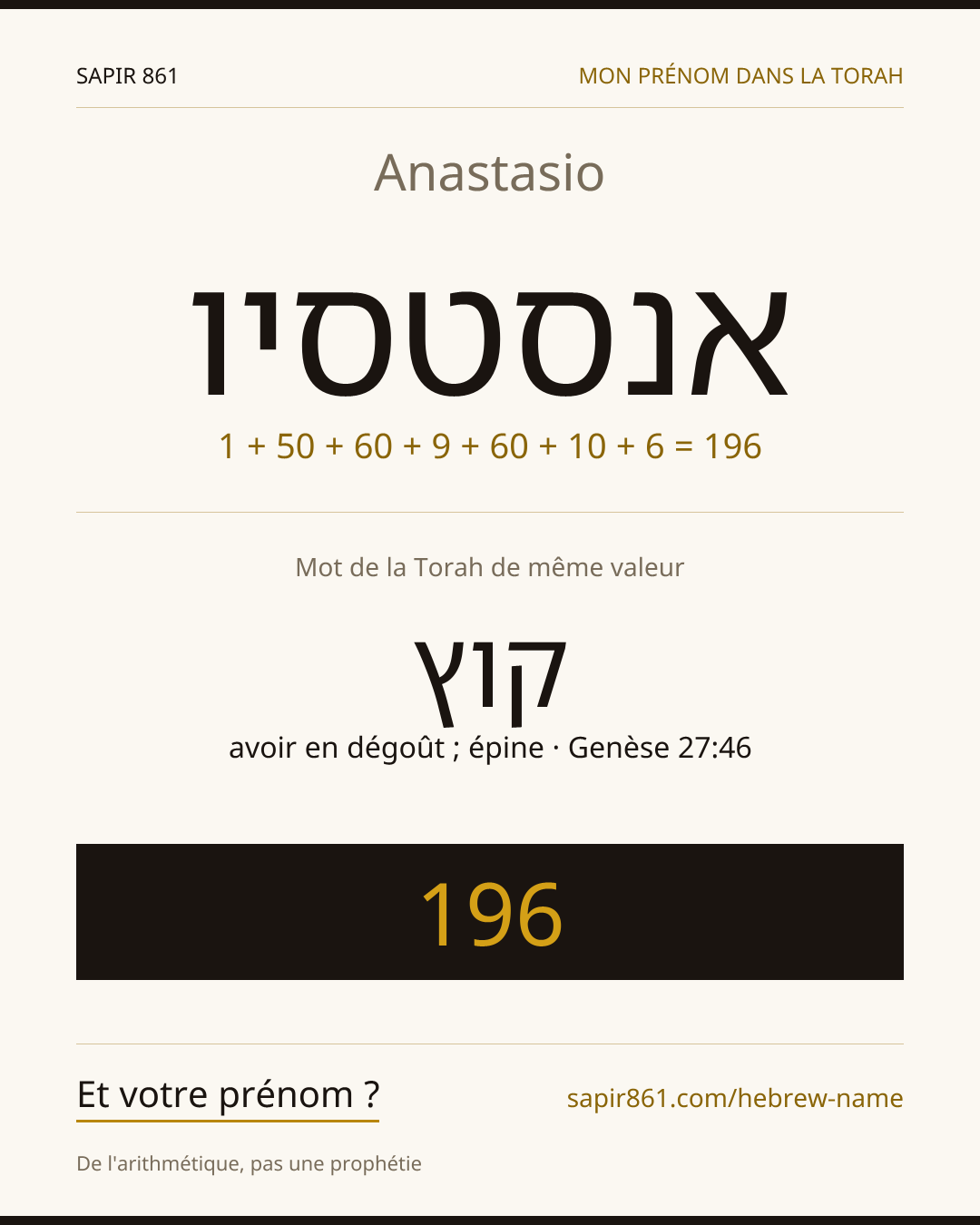 Anastasio — אנסטסיו