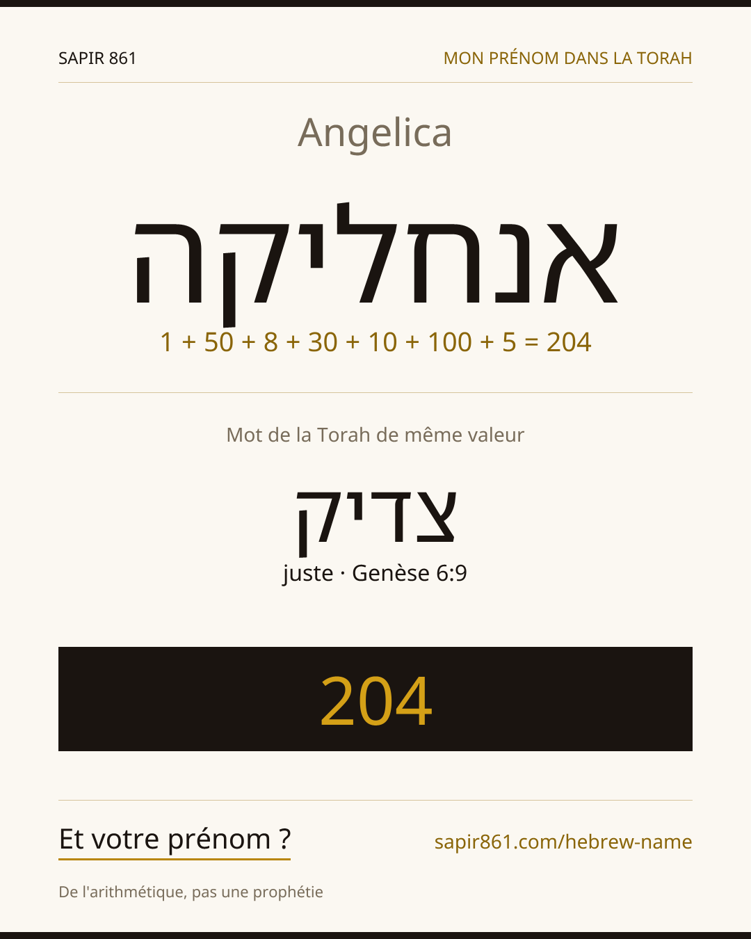 Angelica — אנחליקה