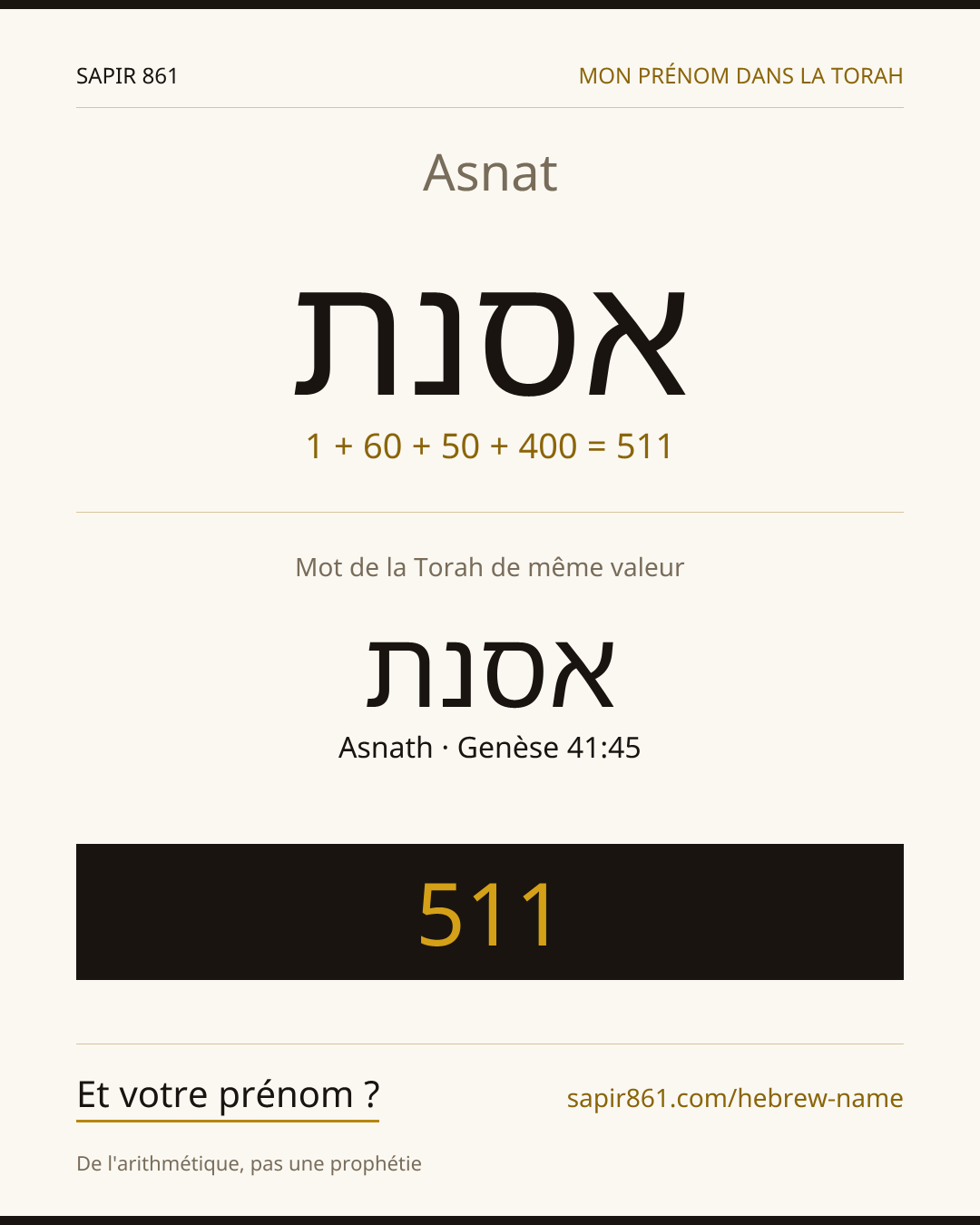 Asnat — אסנת