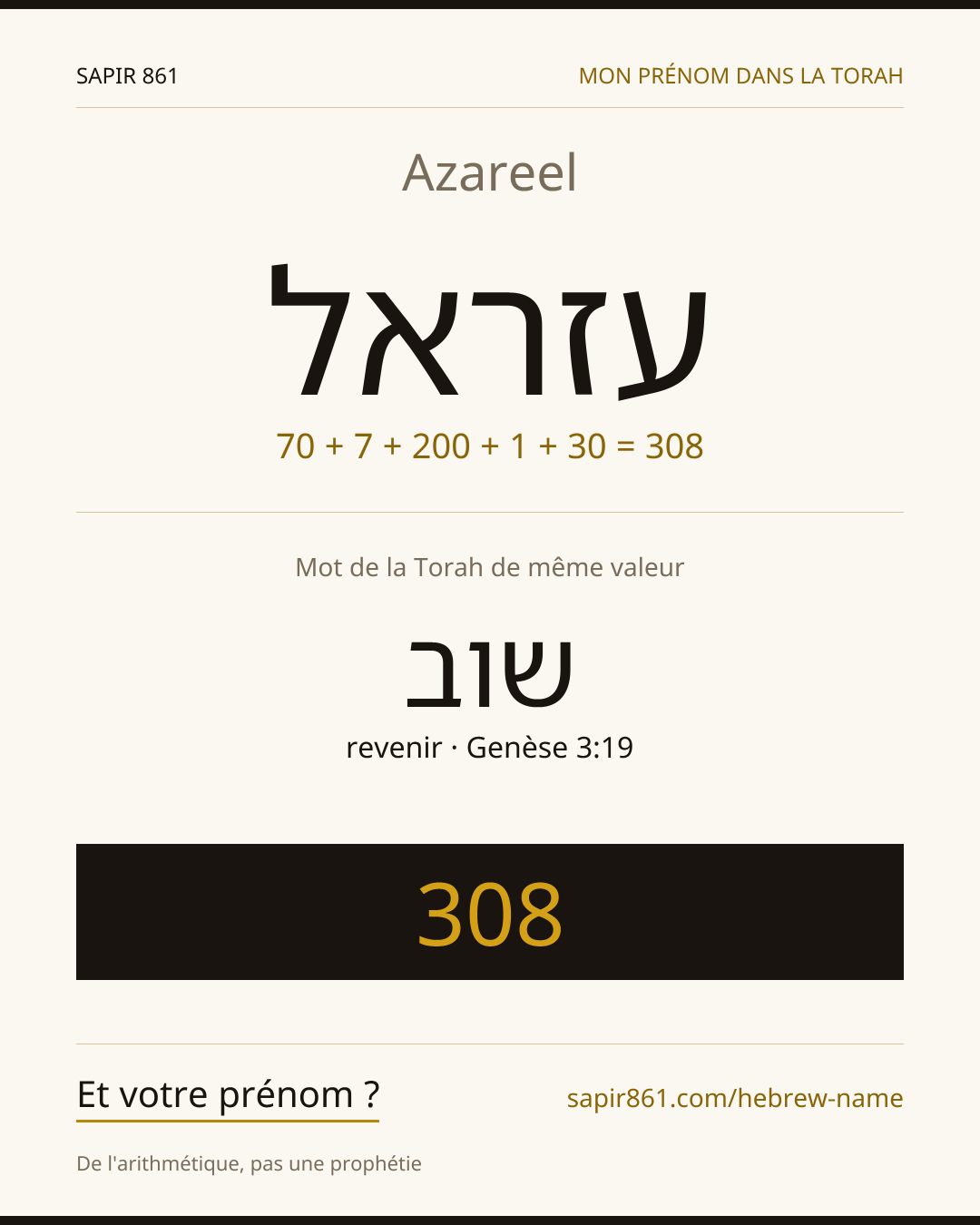 Azareel — עזראל