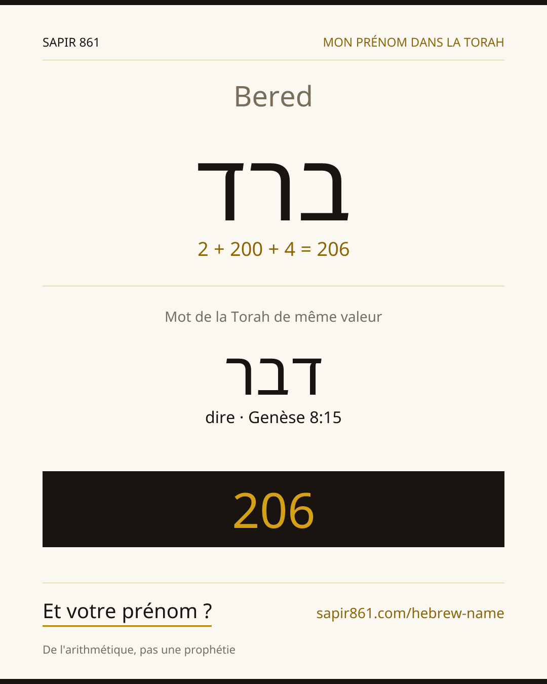 Bered — ברד