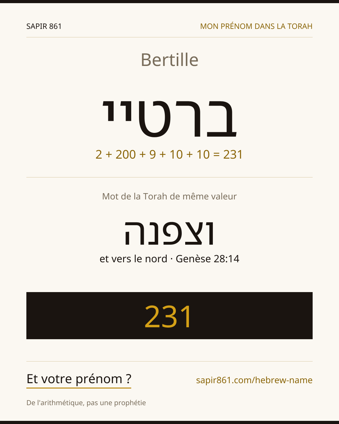 Bertille — ברטיי