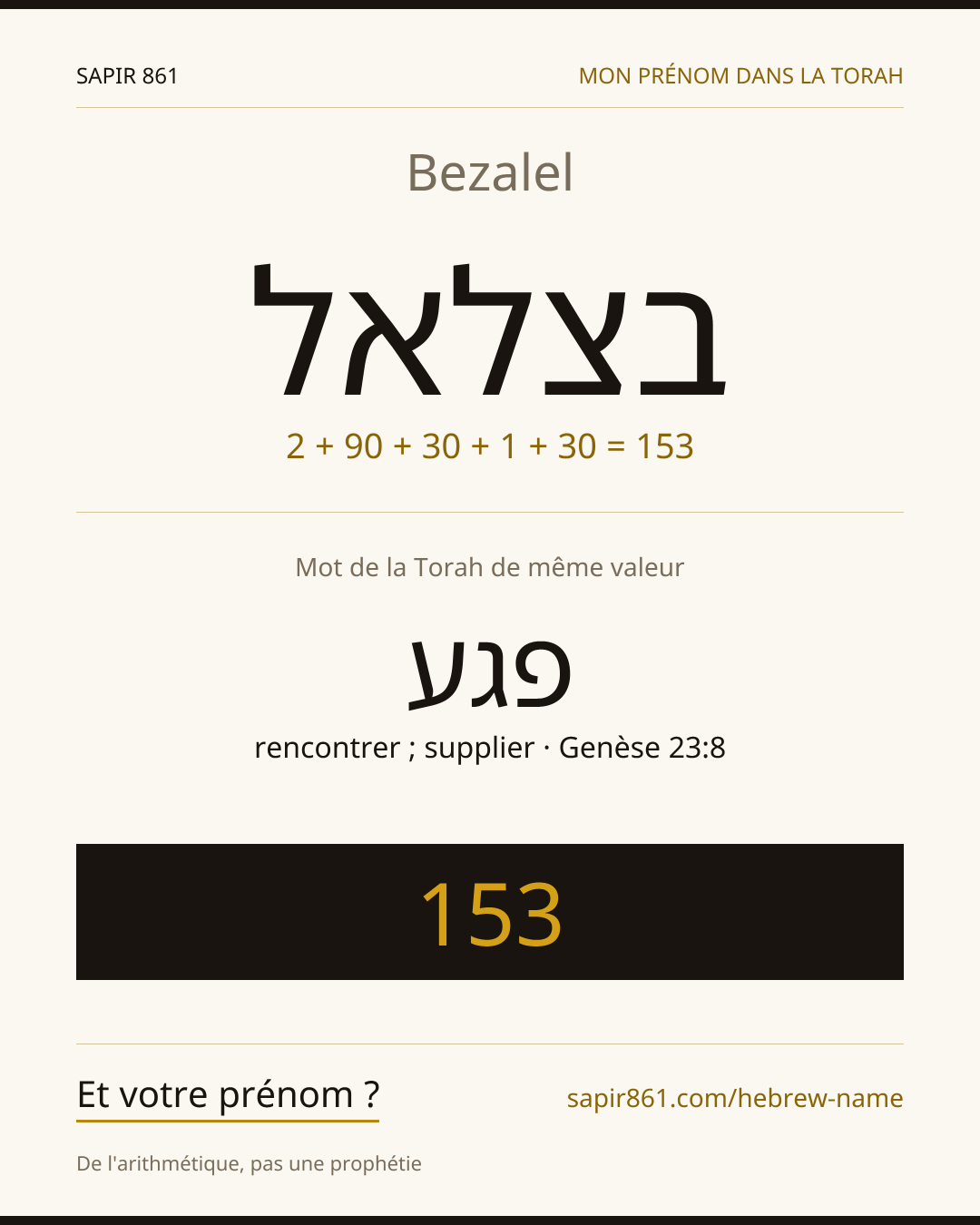 Bezalel — בצלאל