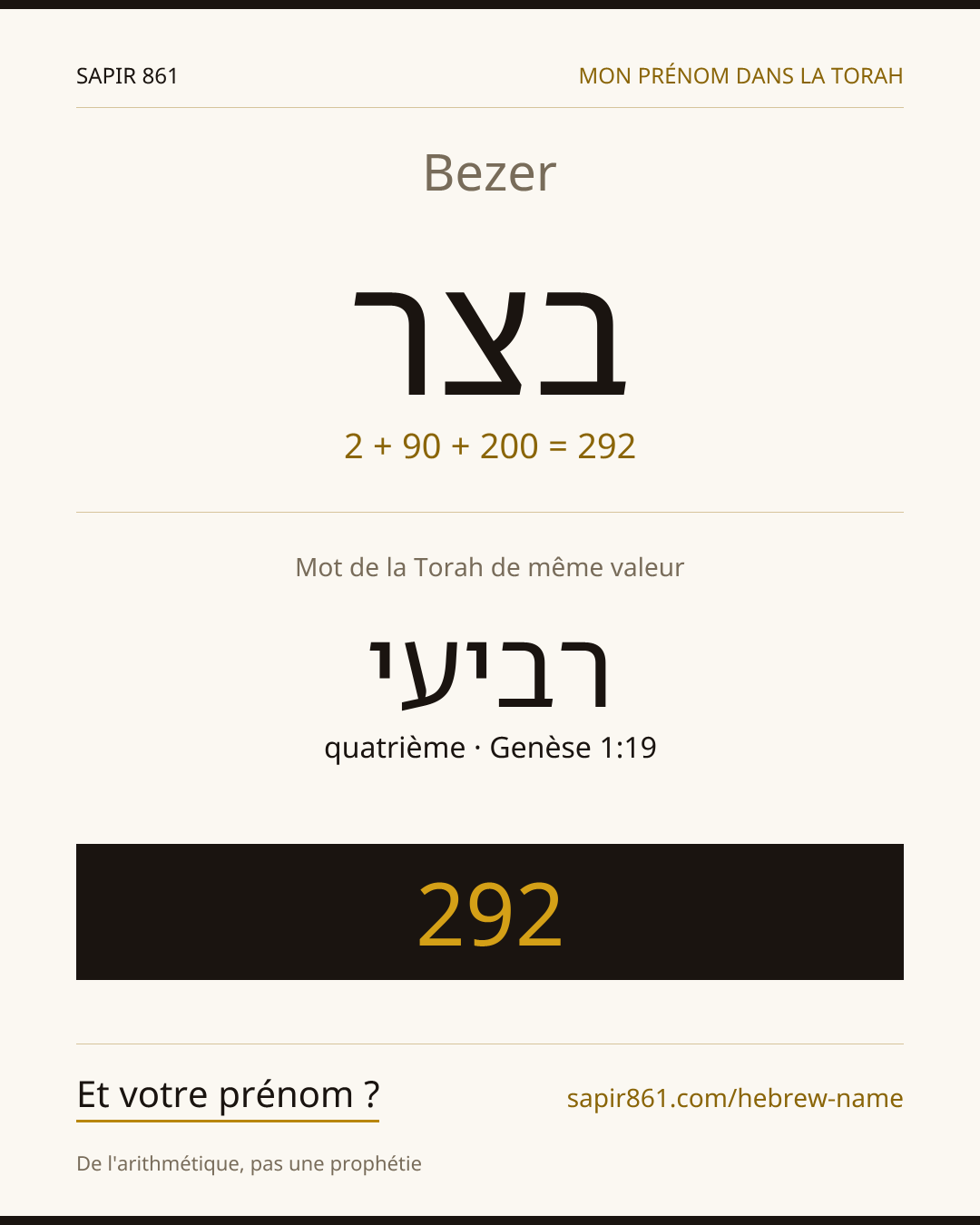 Bezer — בצר