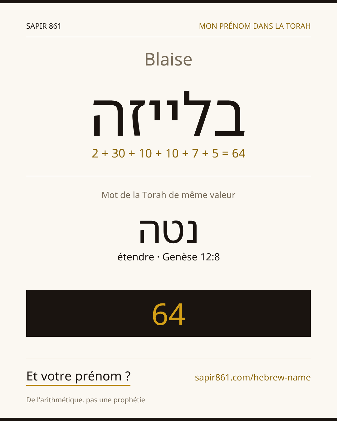 Blaise — בלייזה