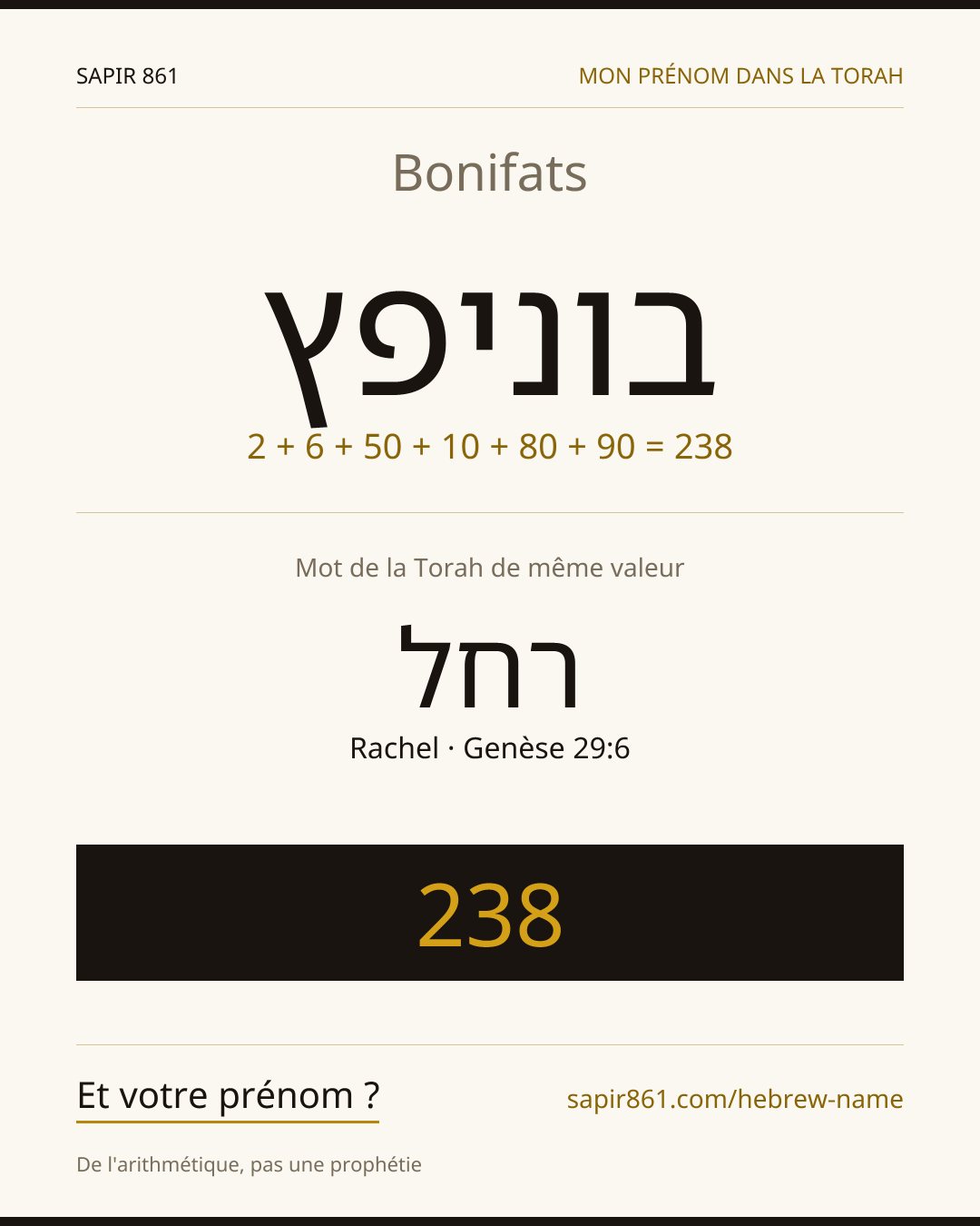 Bonifats — בוניפץ