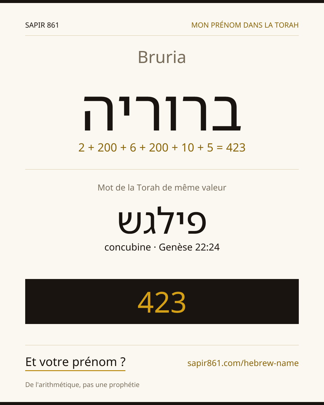 Bruria — ברוריה