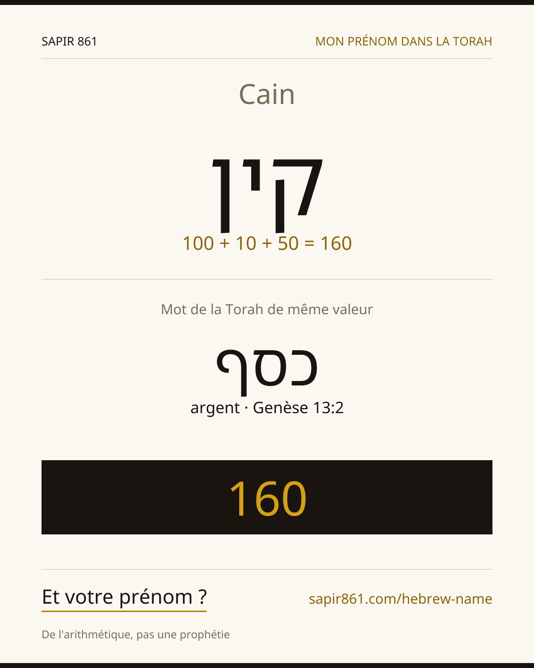 Cain — קין