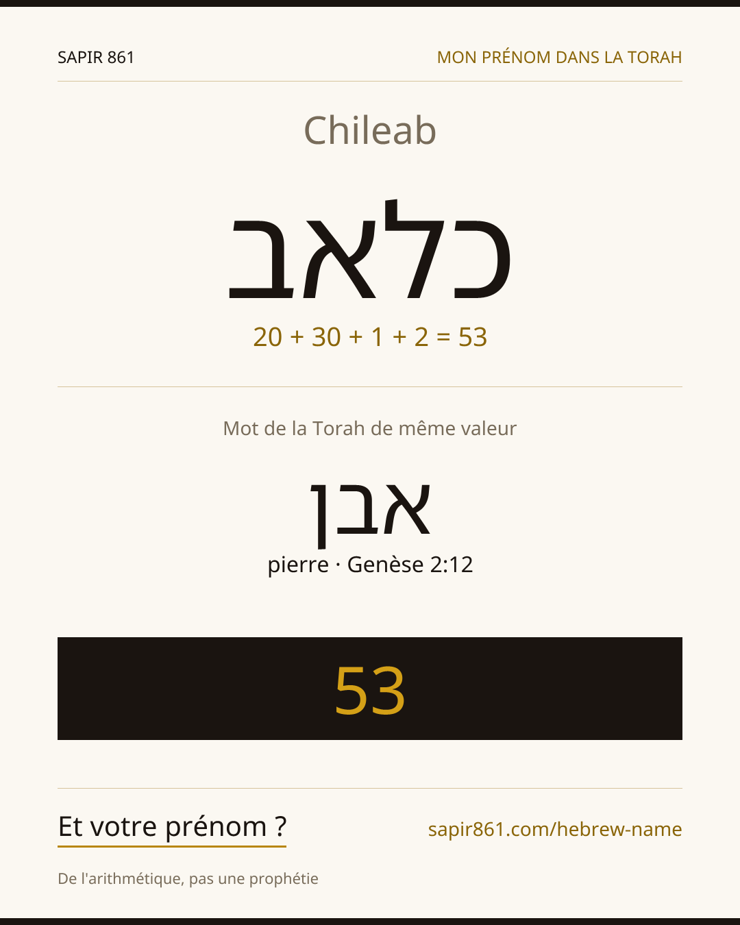 Chileab — כלאב