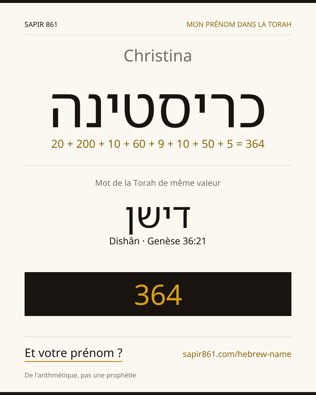 Christina — כריסטינה