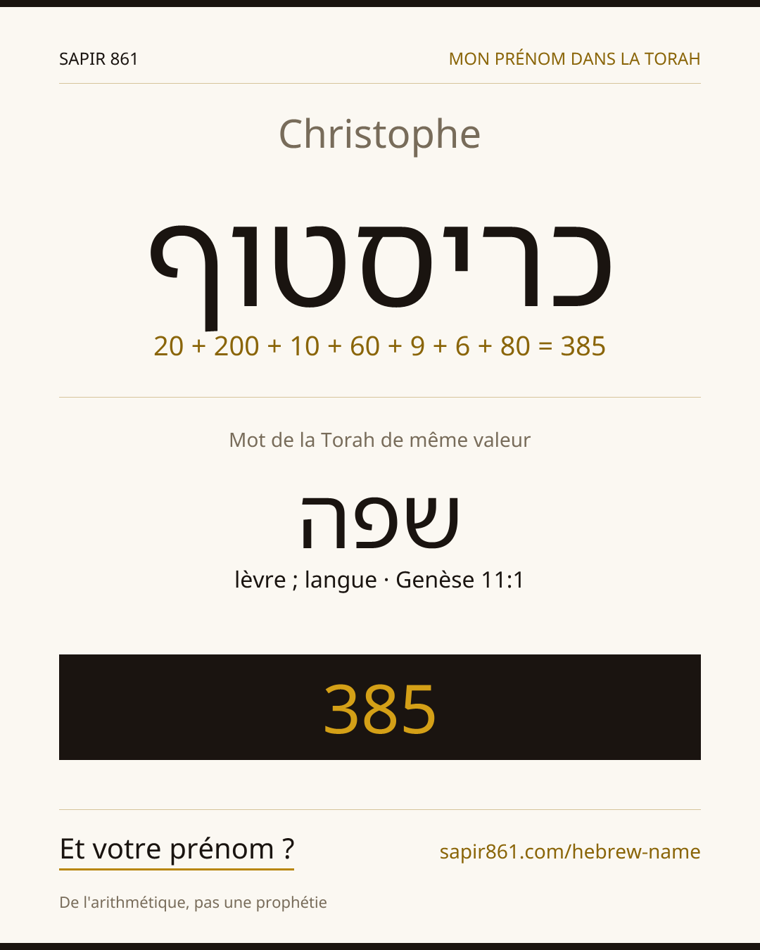 Christophe — כריסטוף