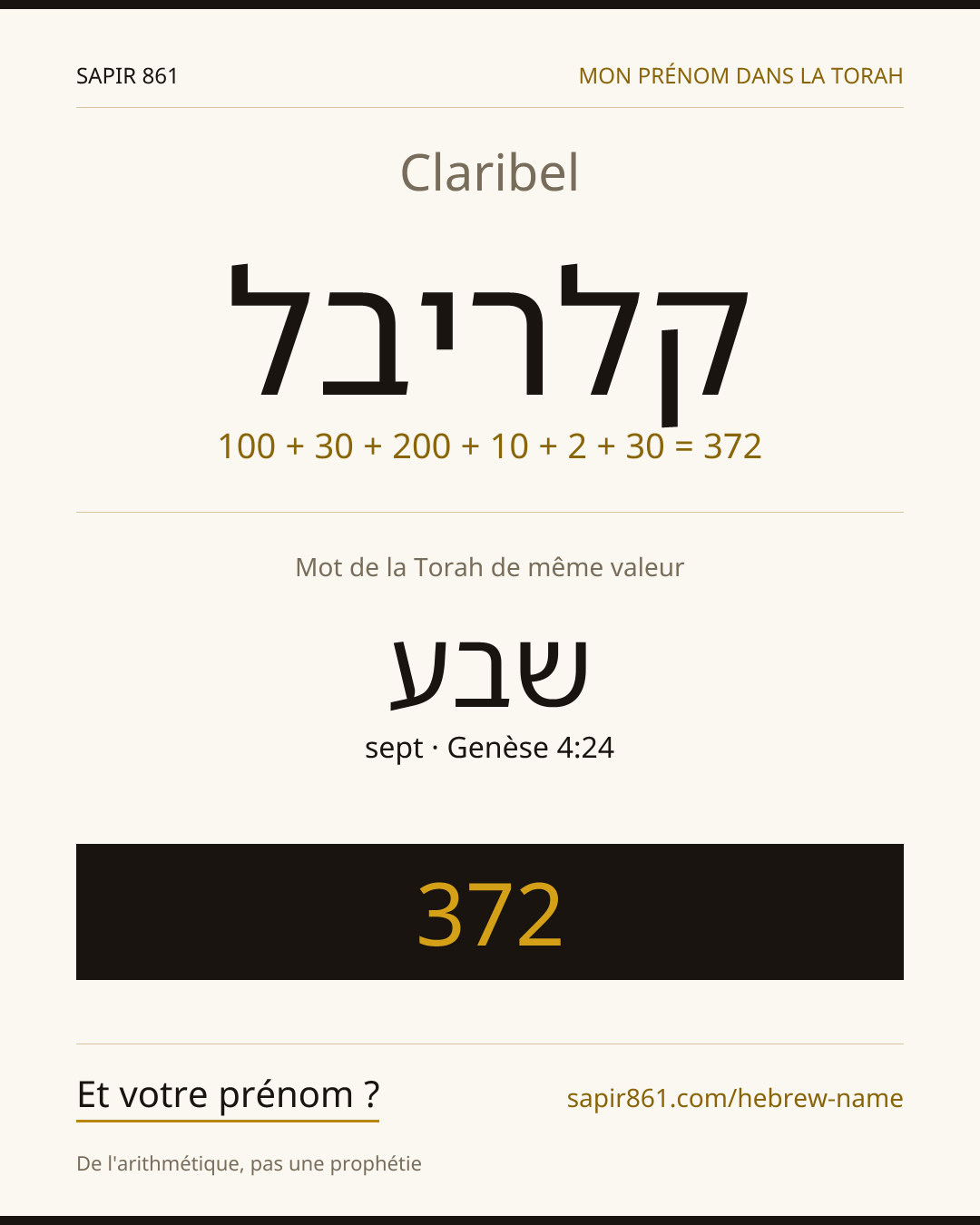 Claribel — קלריבל