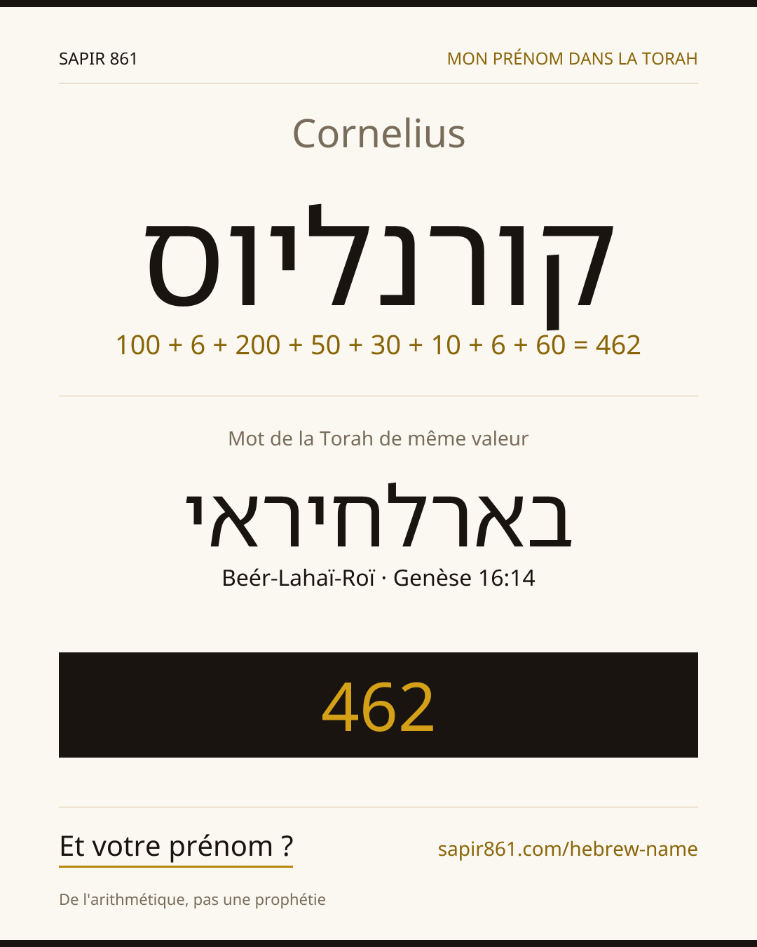 Cornelius — קורנליוס