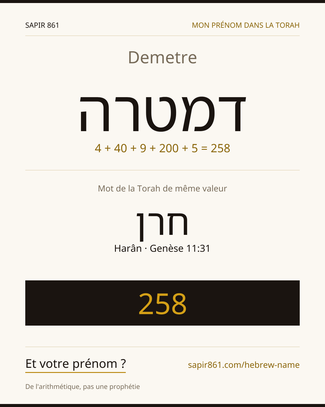 Demetre — דמטרה