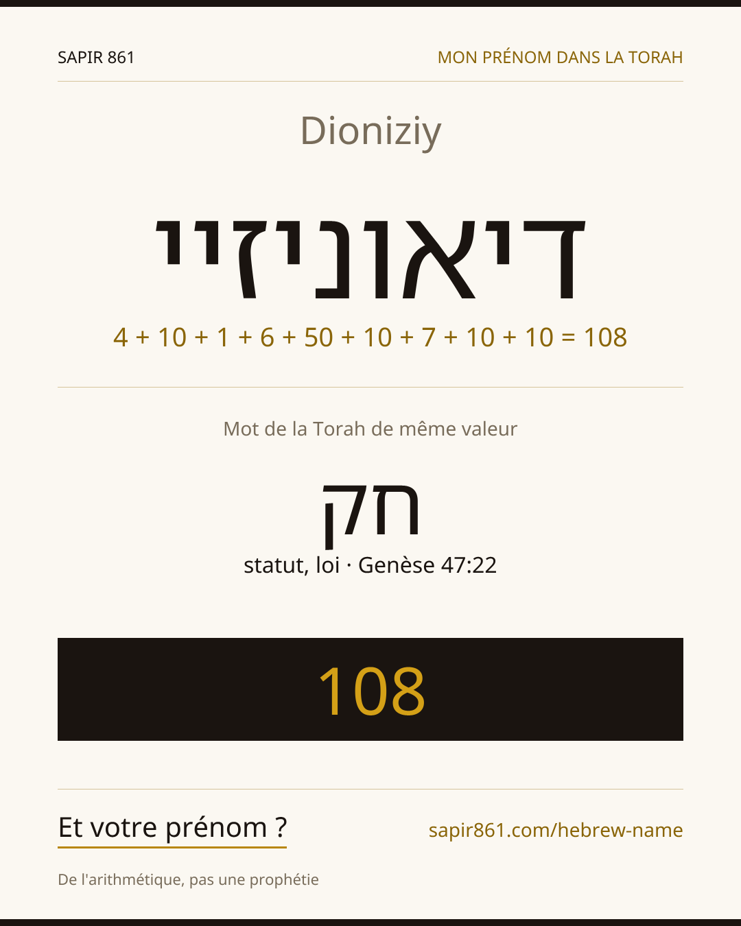 Dioniziy — דיאוניזיי