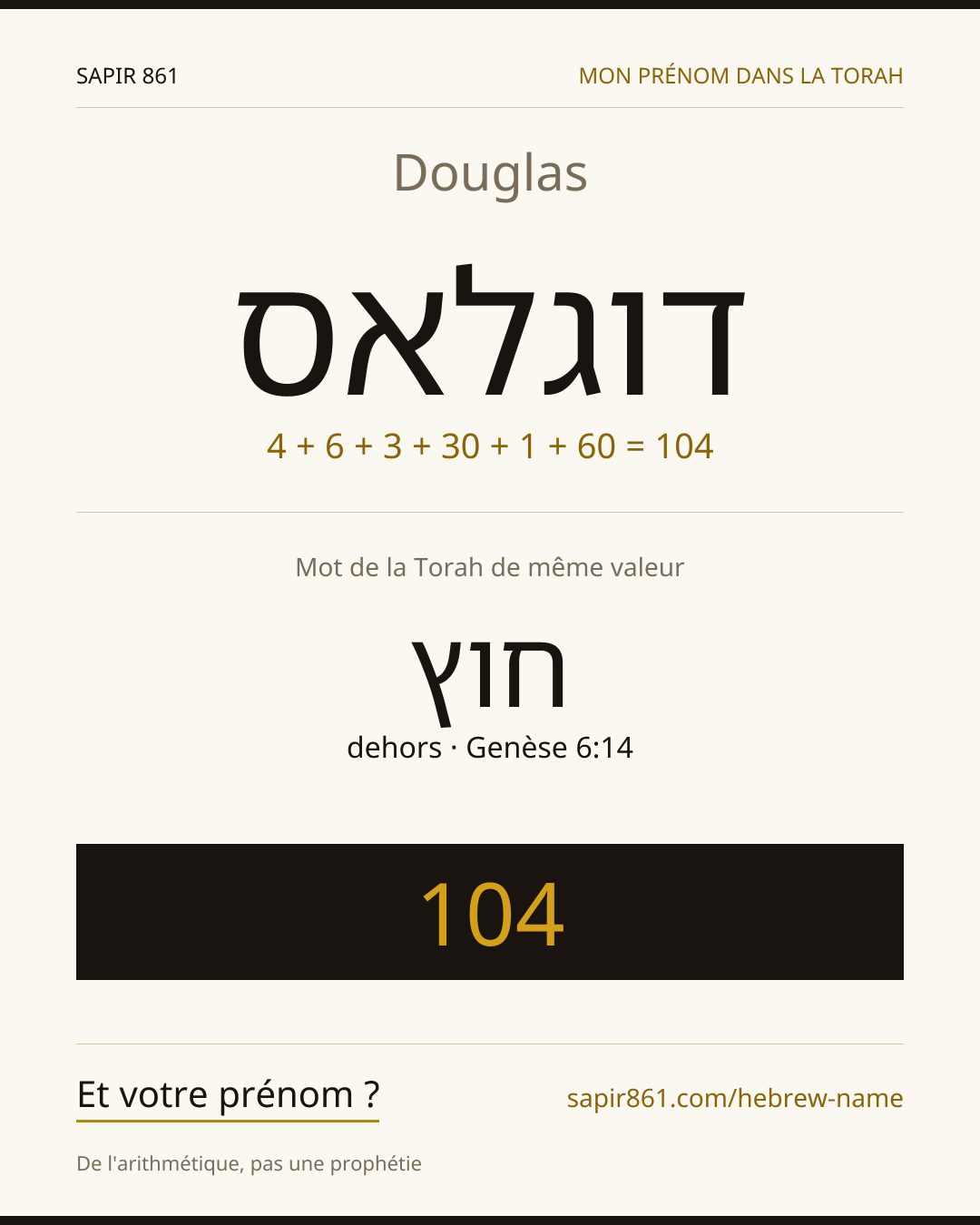 Douglas — דוגלאס
