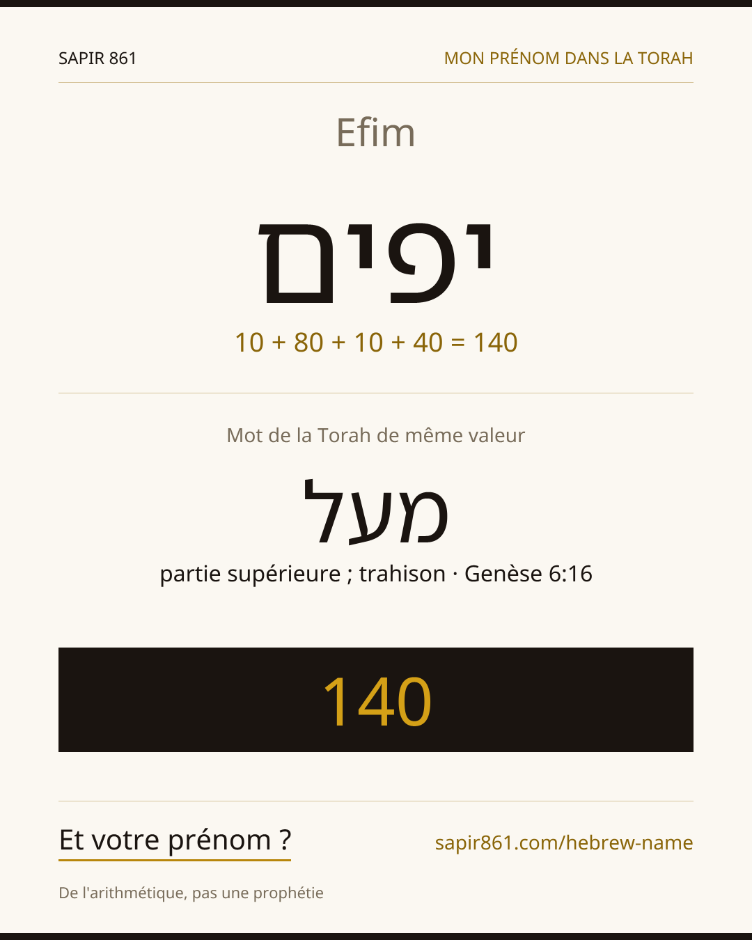 Efim — יפים