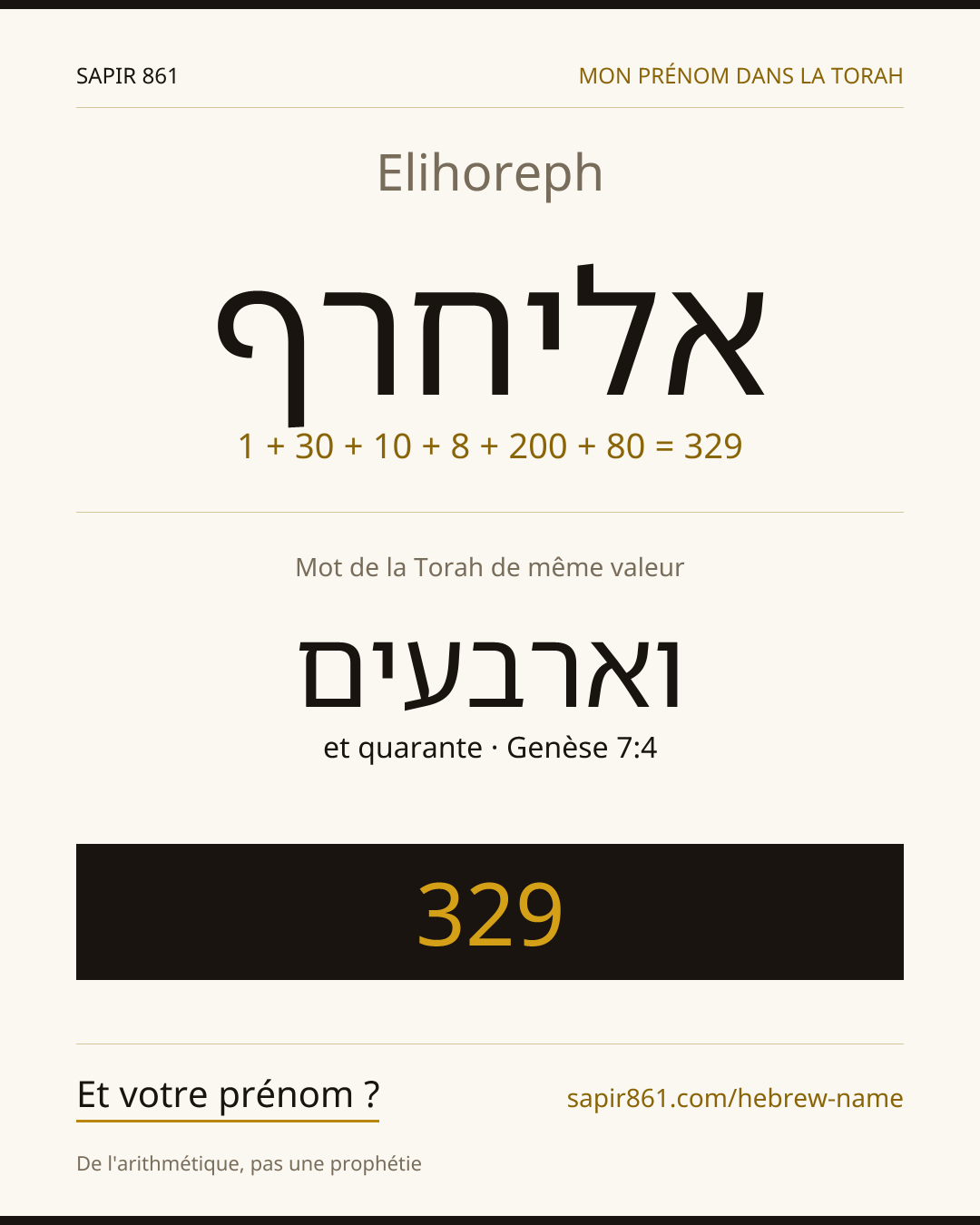 Elihoreph — אליחרף