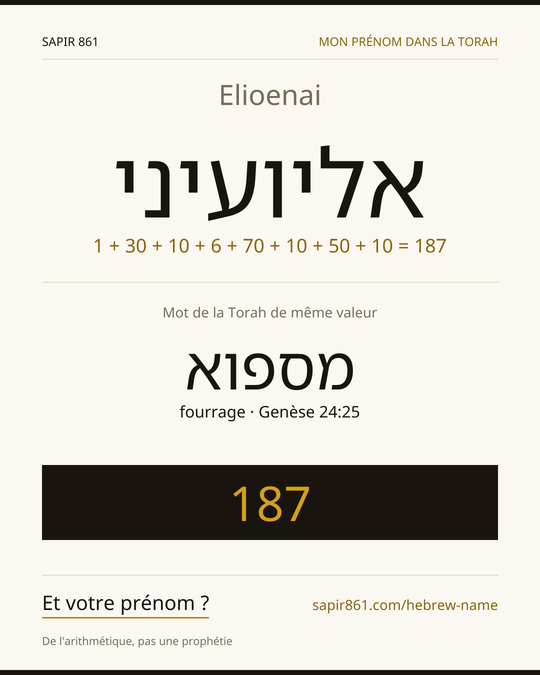Elioenai — אליועיני