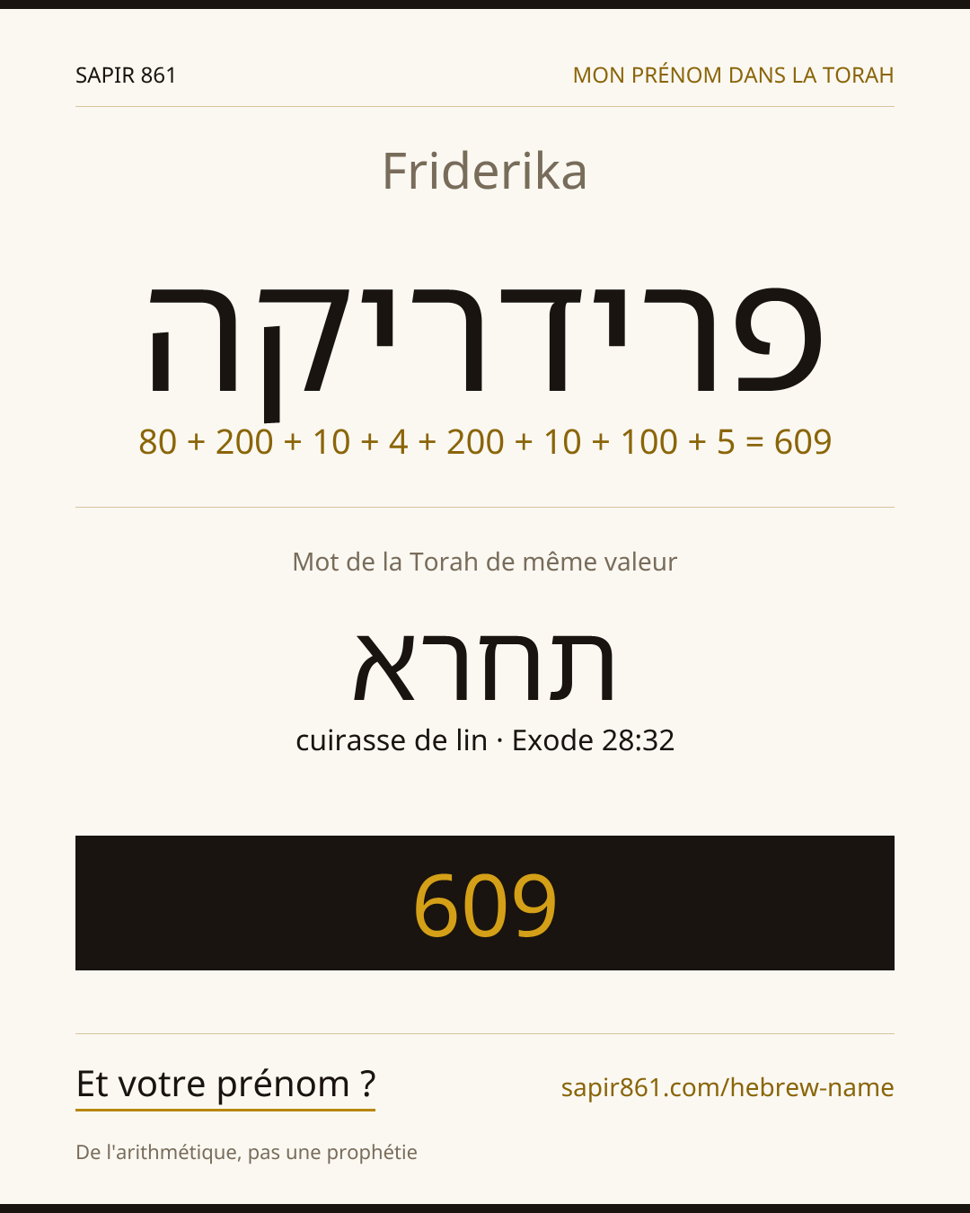 Friderika — פרידריקה
