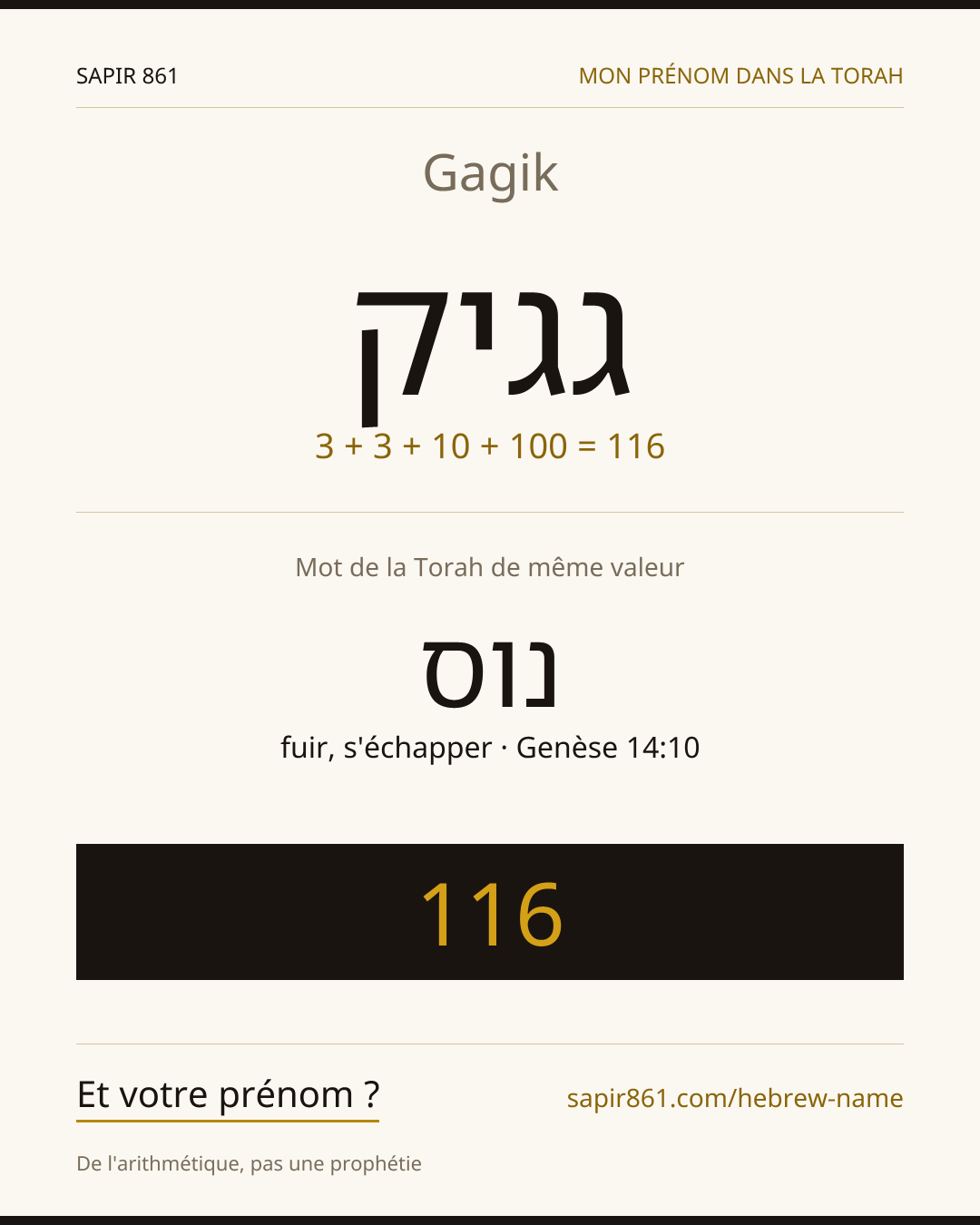 Gagik — גגיק