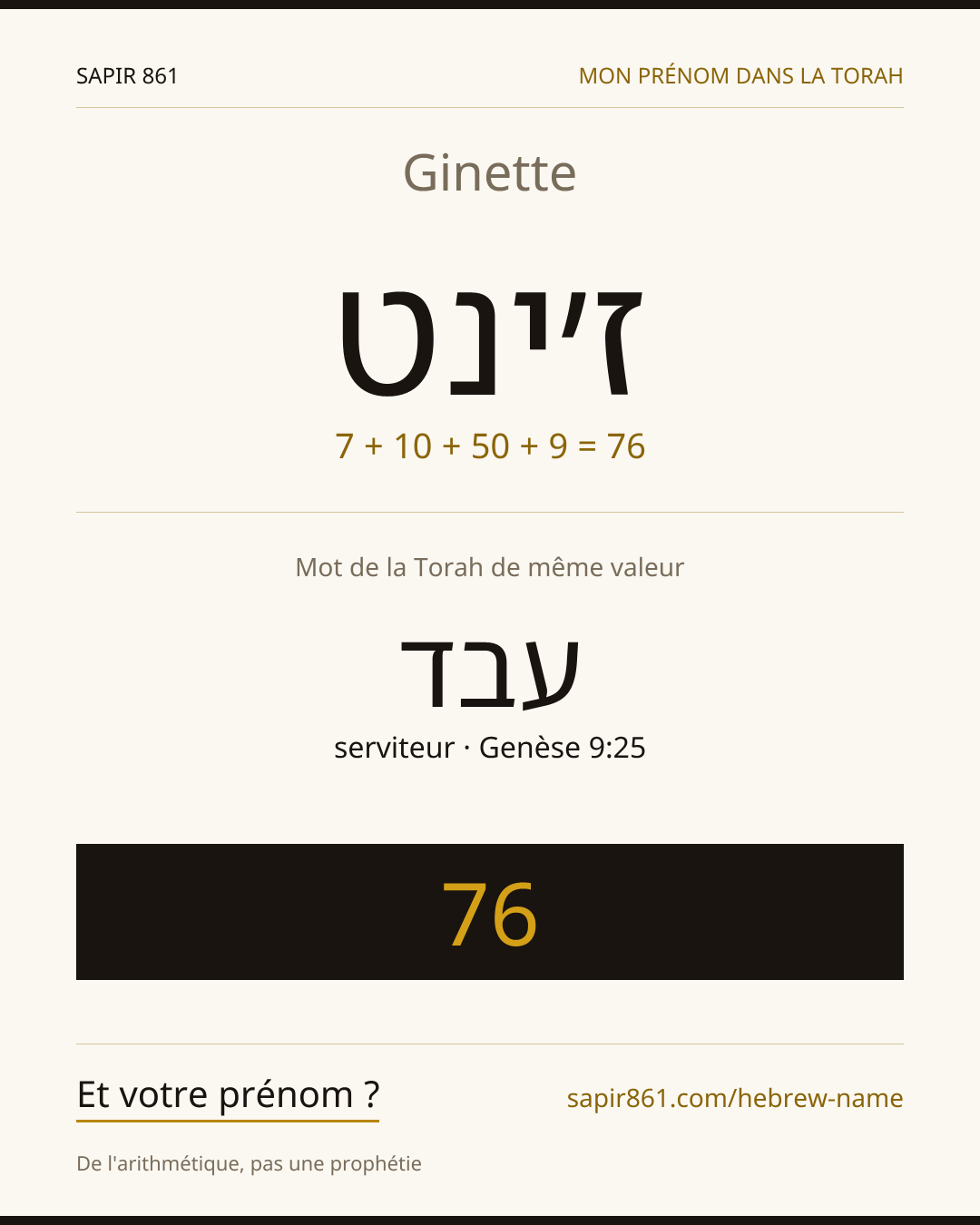 Ginette — ז׳ינט