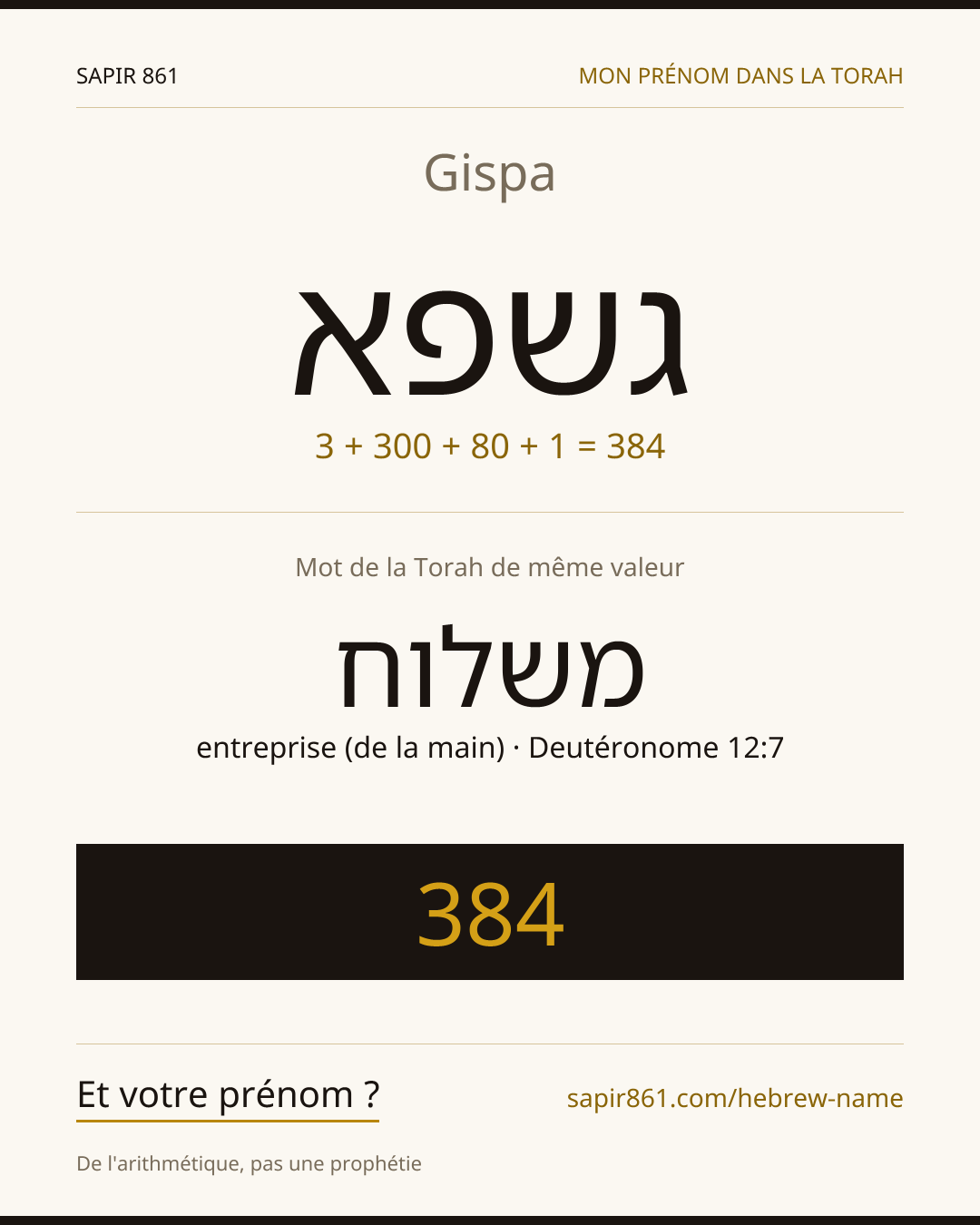 Gispa — גשפא
