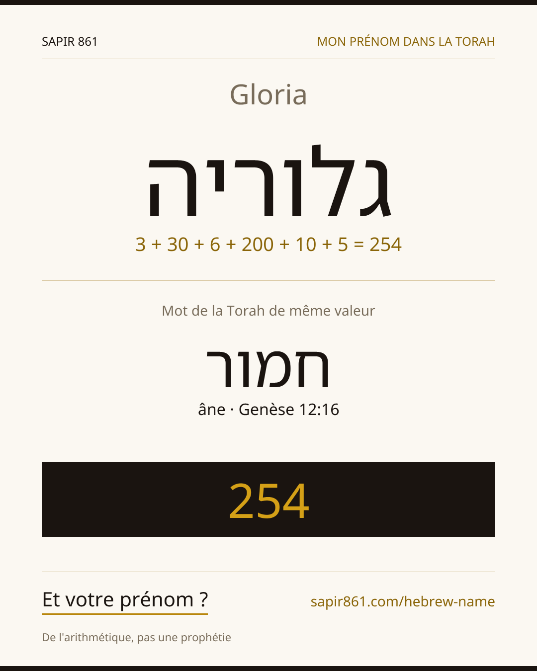 Gloria — גלוריה