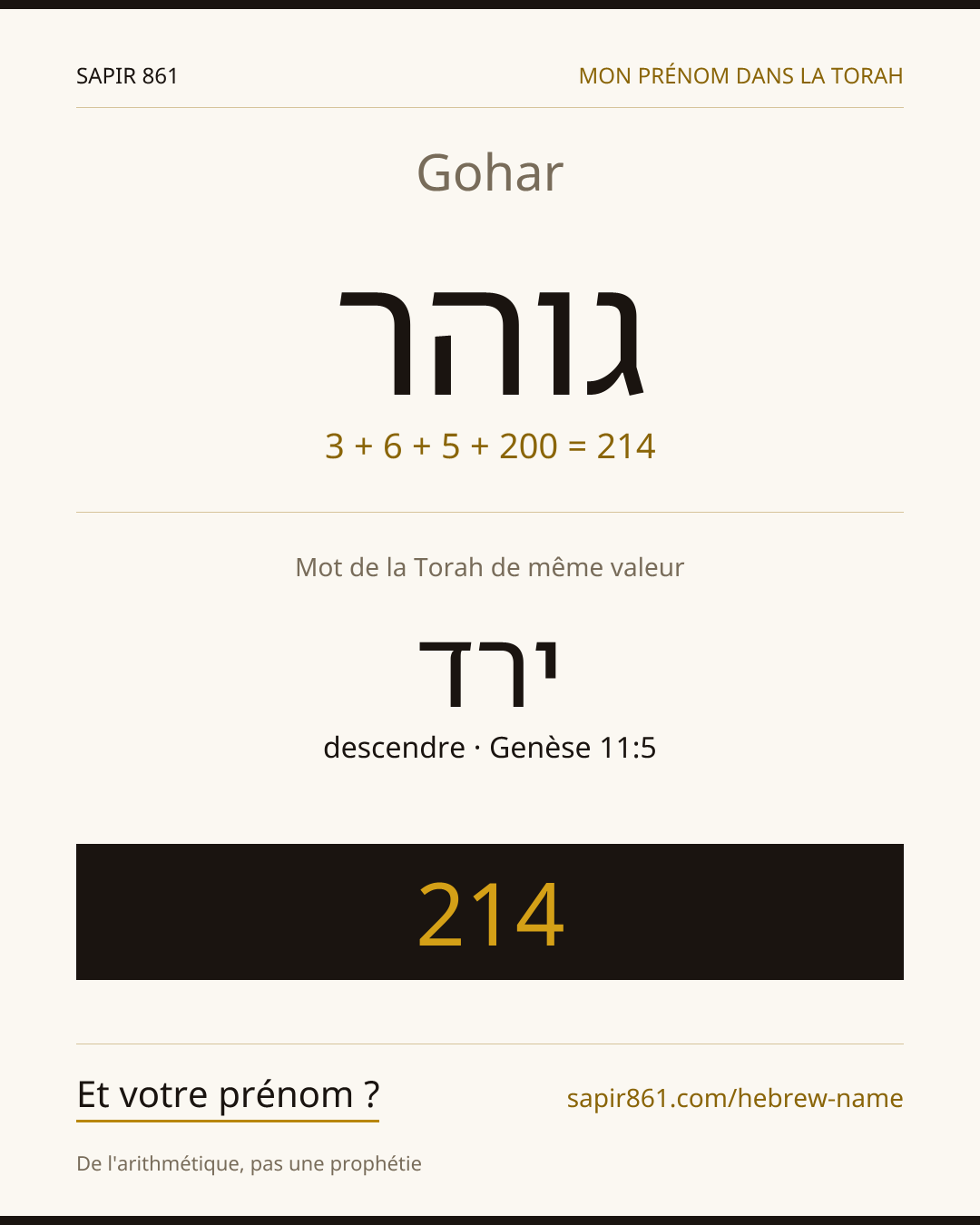 Gohar — גוהר