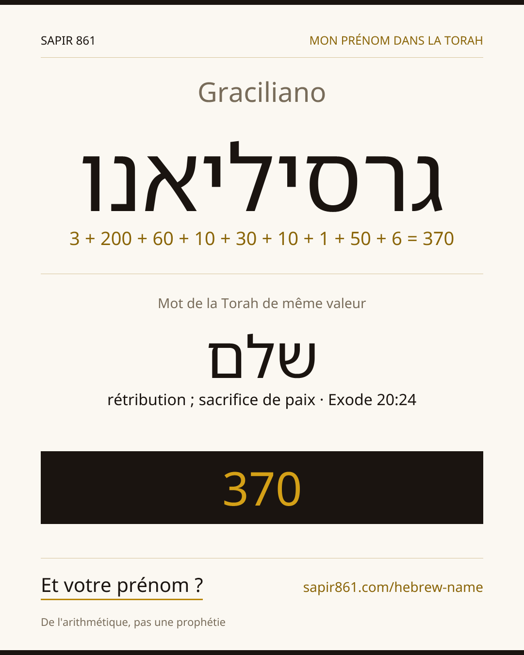 Graciliano — גרסיליאנו